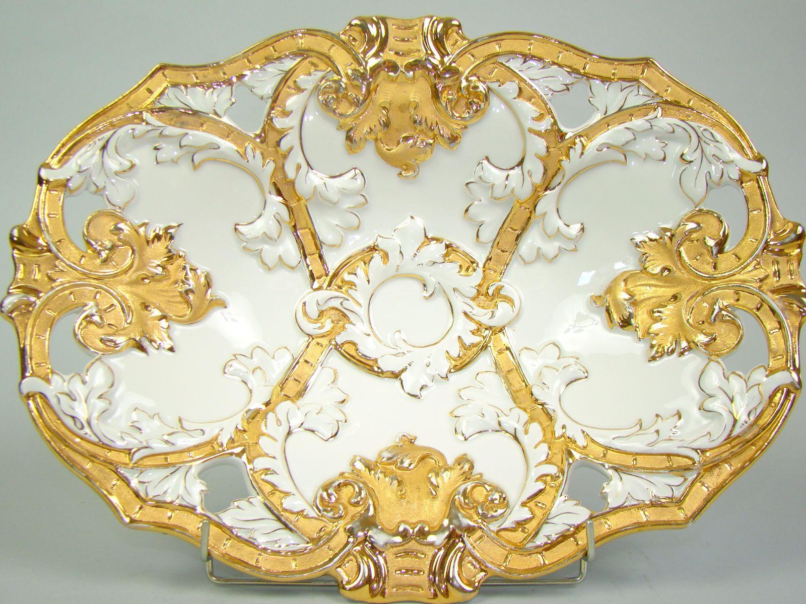 MIŚNIA OLBRZYMI OKAZ PRZEBOGATO ZŁOCONA