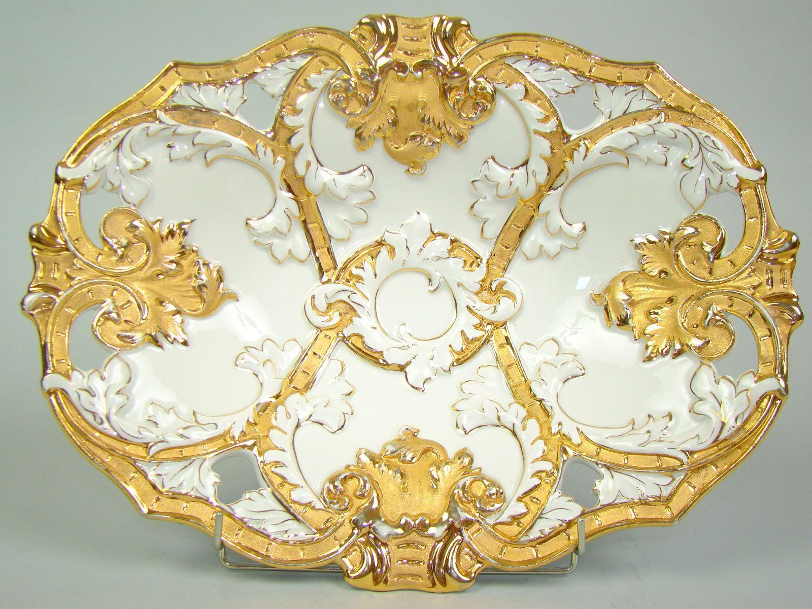 MIŚNIA OLBRZYMI OKAZ PRZEBOGATO ZŁOCONA