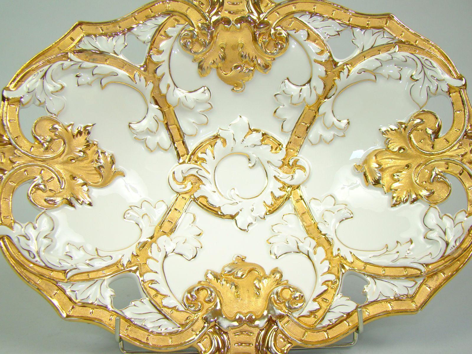 MIŚNIA OLBRZYMI OKAZ PRZEBOGATO ZŁOCONA