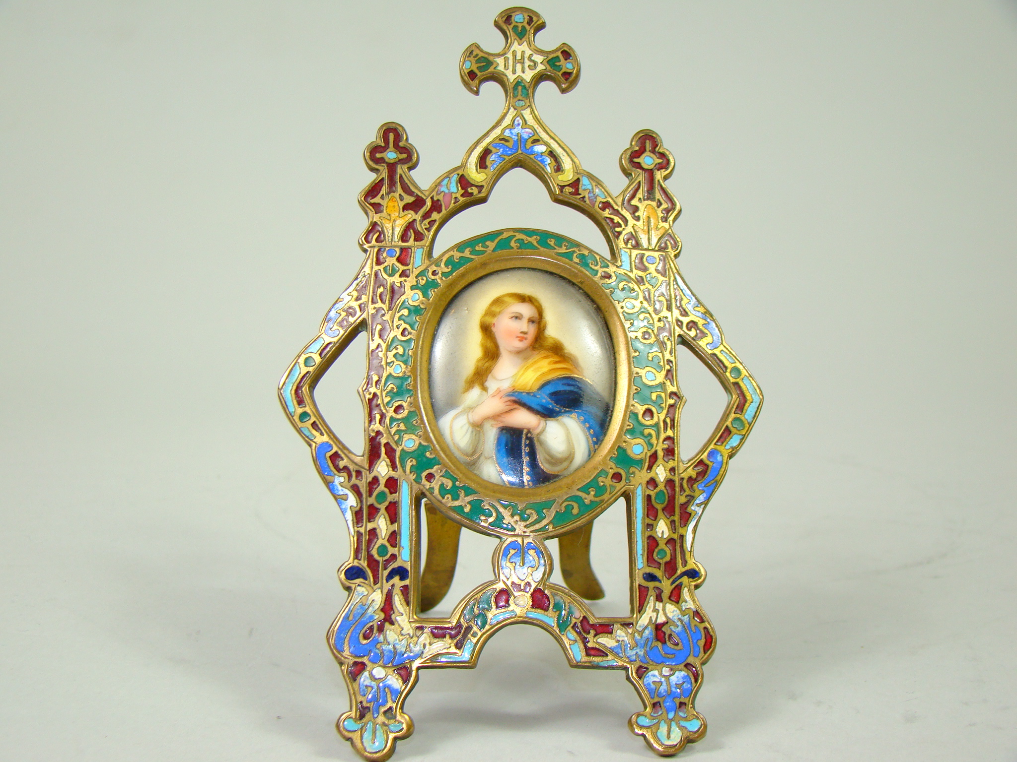 MADONNA UNIKAT W EMALII MAL NA PORCELANIE MADONNA UNIKAT W EMALII MAL NA PORCELANIE