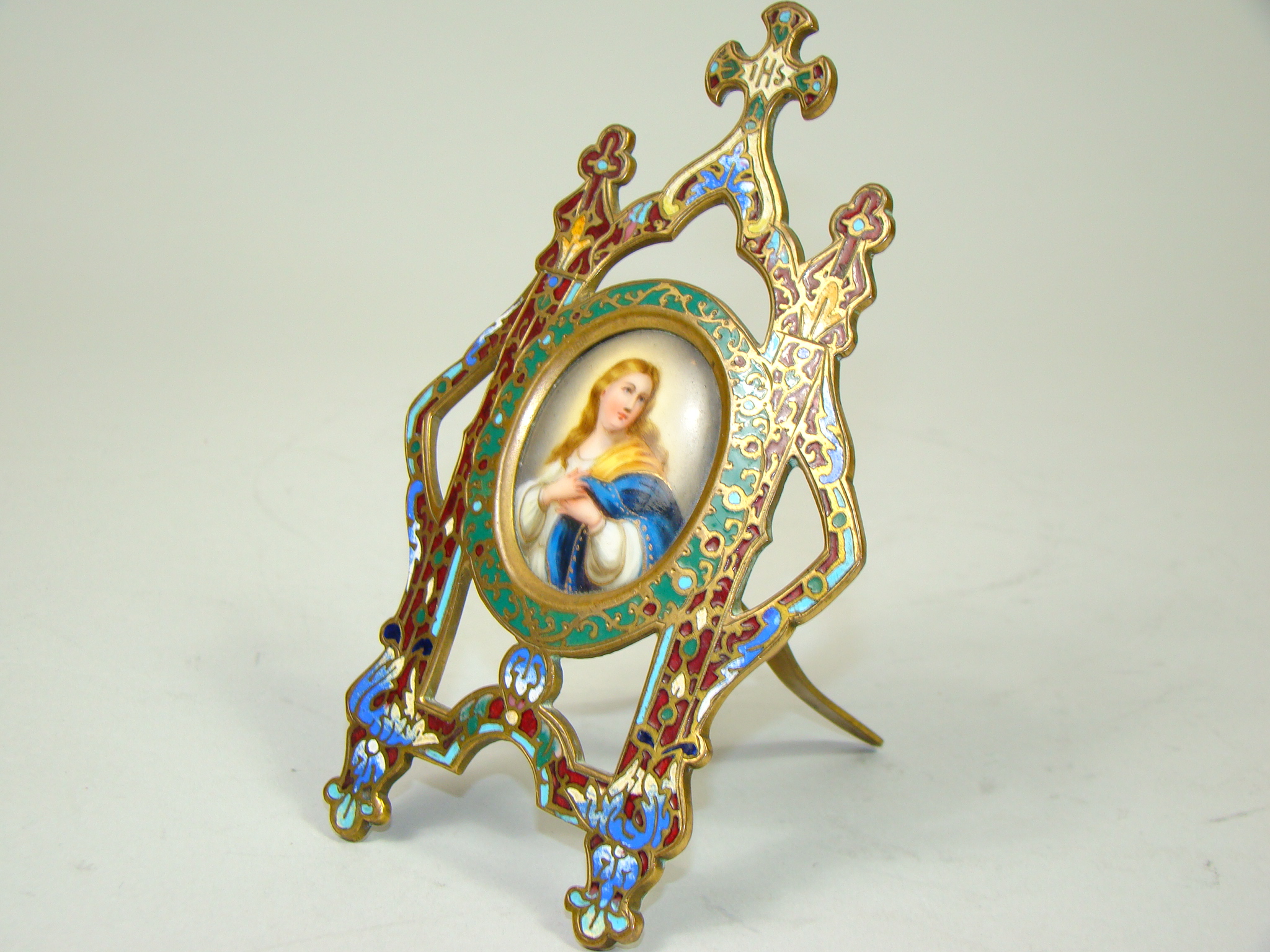 MADONNA UNIKAT W EMALII MAL NA PORCELANIE MADONNA UNIKAT W EMALII MAL NA PORCELANIE