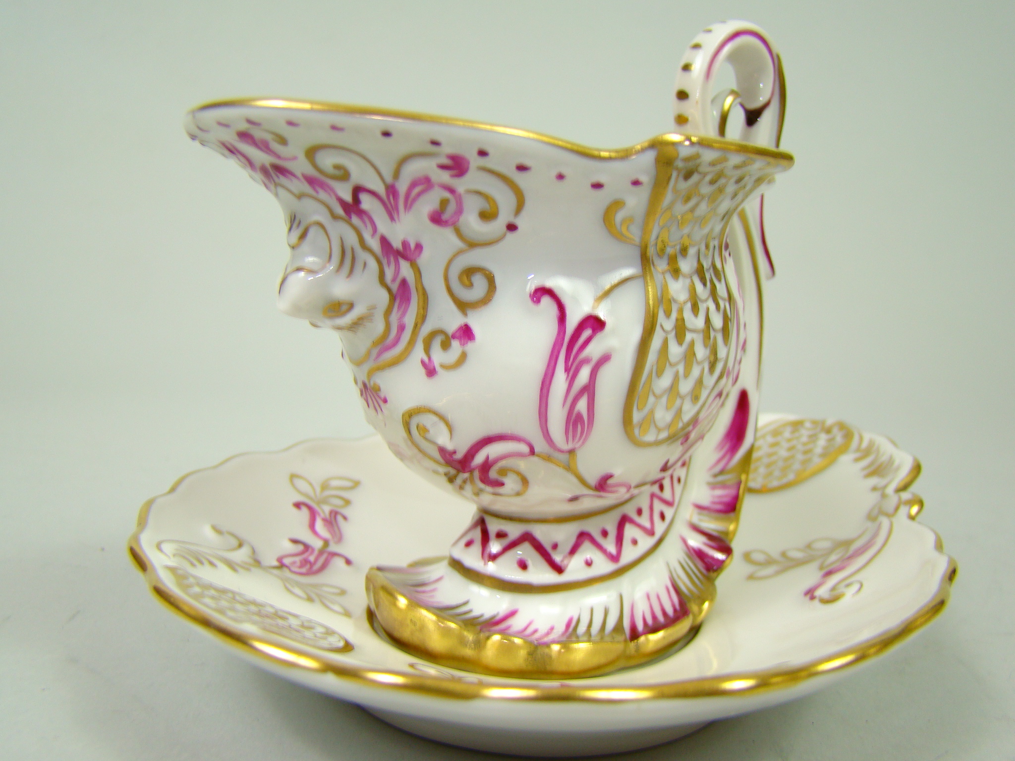 DREZNO OBLANA ZŁOTEM FILIŻANKA HEŁM DREZNO OBLANA ZŁOTEM FILIŻANKA HEŁM