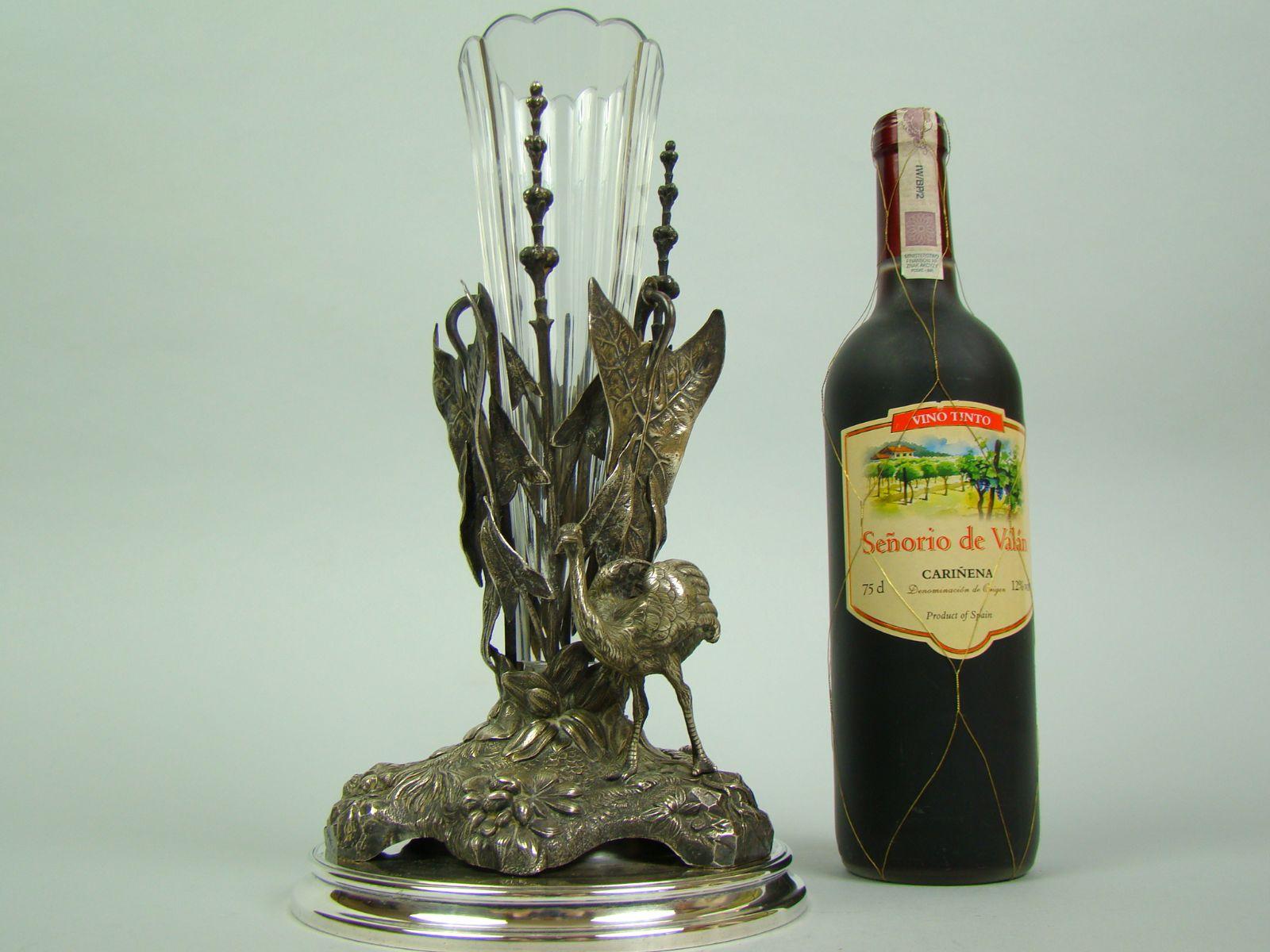 BERNDORF_UNIKAT WAZON STRUŚ_ 1895 r.