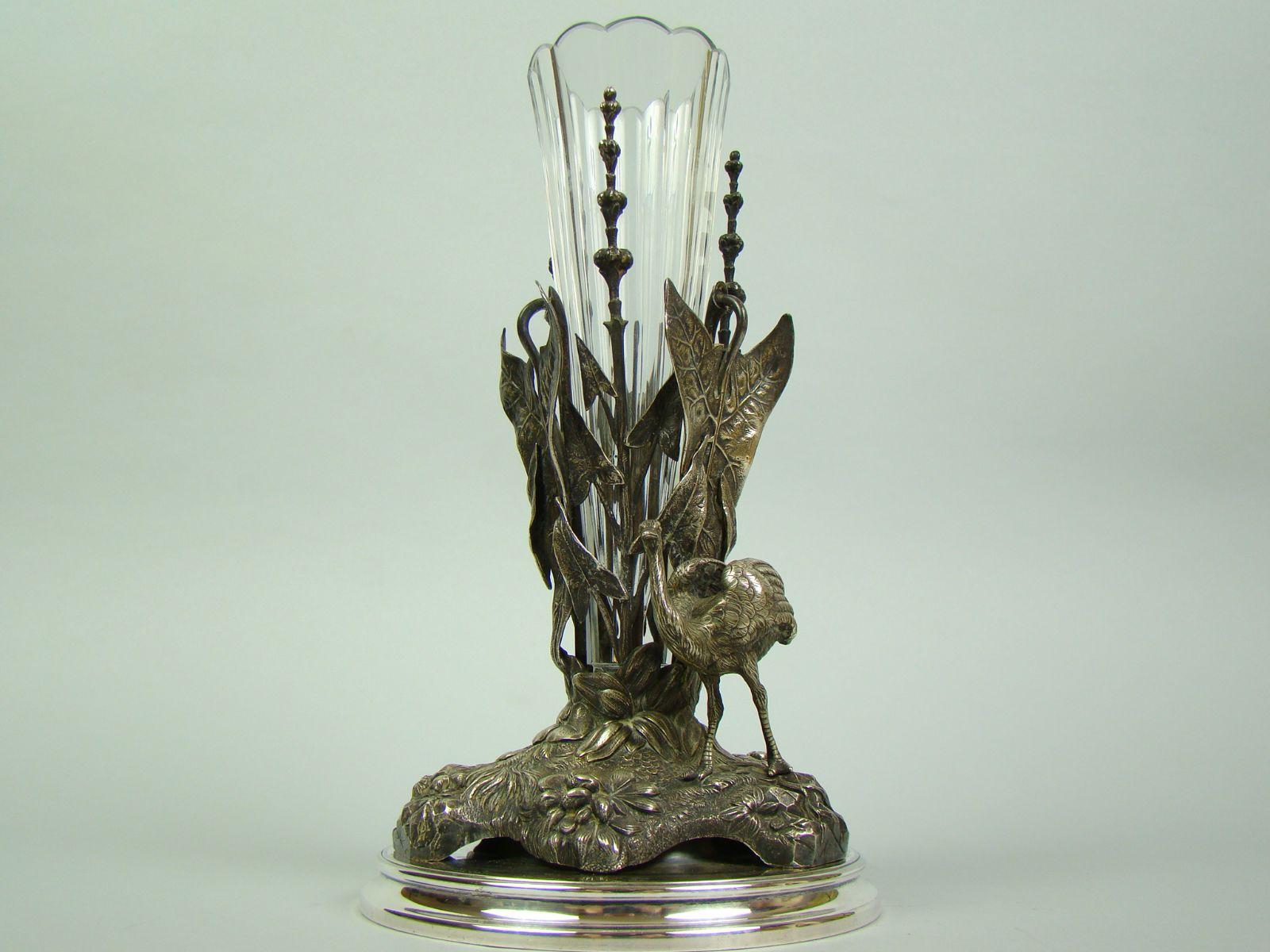 BERNDORF_UNIKAT WAZON STRUŚ_ 1895 r.