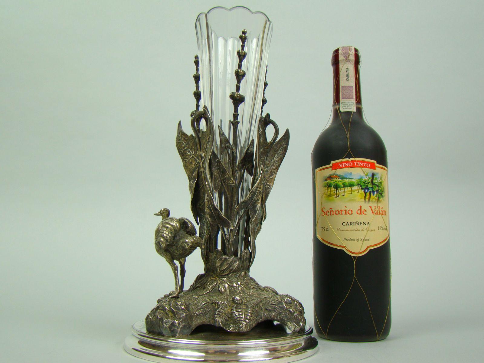 BERNDORF_UNIKAT WAZON STRUŚ_ 1895 r.