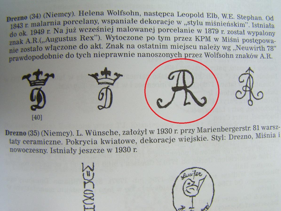 DREZNO WAZON HELENA WOLFSOHN 1875 r.-1883 r DREZNO WAZON HELENA WOLFSOHN 1875 r.-1883 r