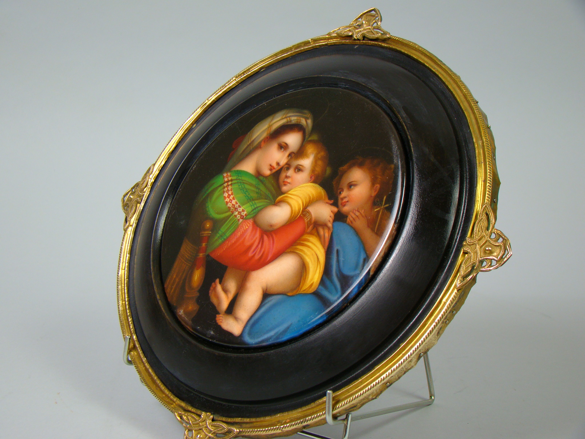 OBRAZ MADONNA DELLA SEGGIOLA RĘCZNIE MALOWANA OBRAZ MADONNA DELLA SEGGIOLA RĘCZNIE MALOWANA