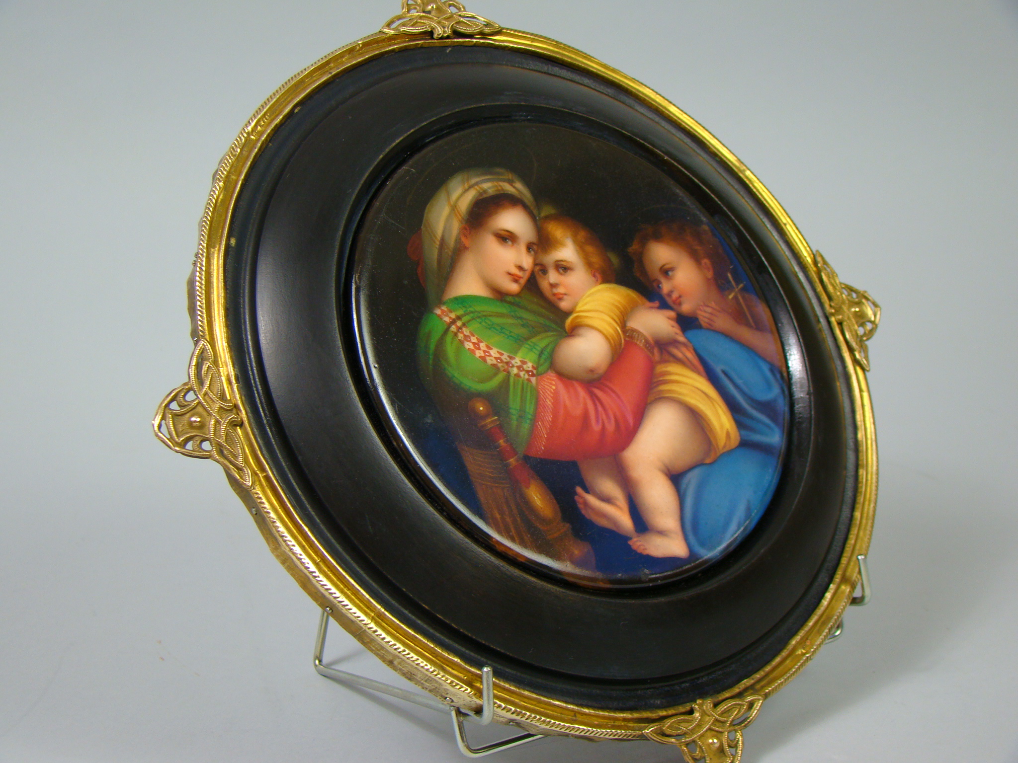 OBRAZ MADONNA DELLA SEGGIOLA RĘCZNIE MALOWANA OBRAZ MADONNA DELLA SEGGIOLA RĘCZNIE MALOWANA