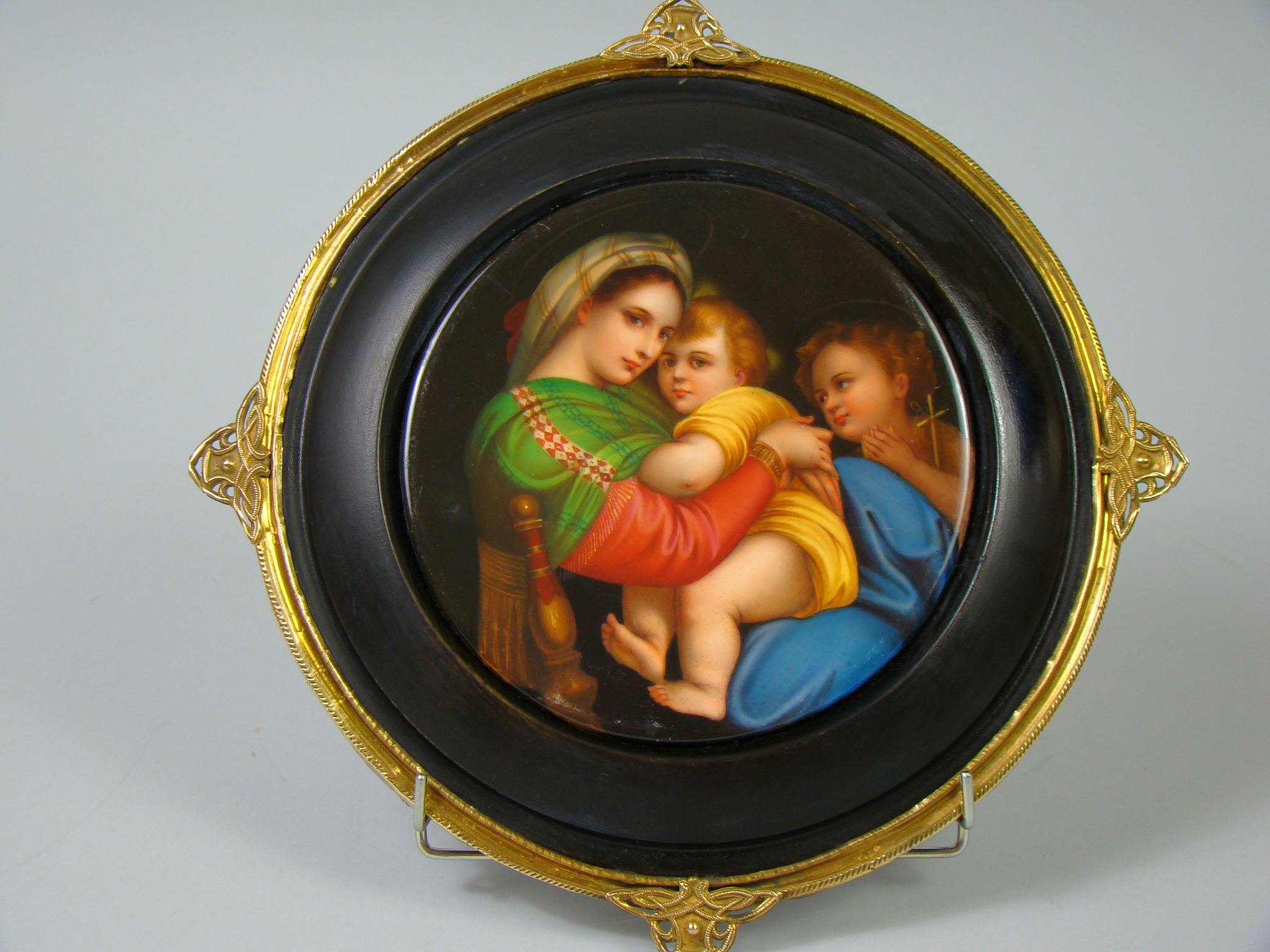 OBRAZ MADONNA DELLA SEGGIOLA RĘCZNIE MALOWANA OBRAZ MADONNA DELLA SEGGIOLA RĘCZNIE MALOWANA