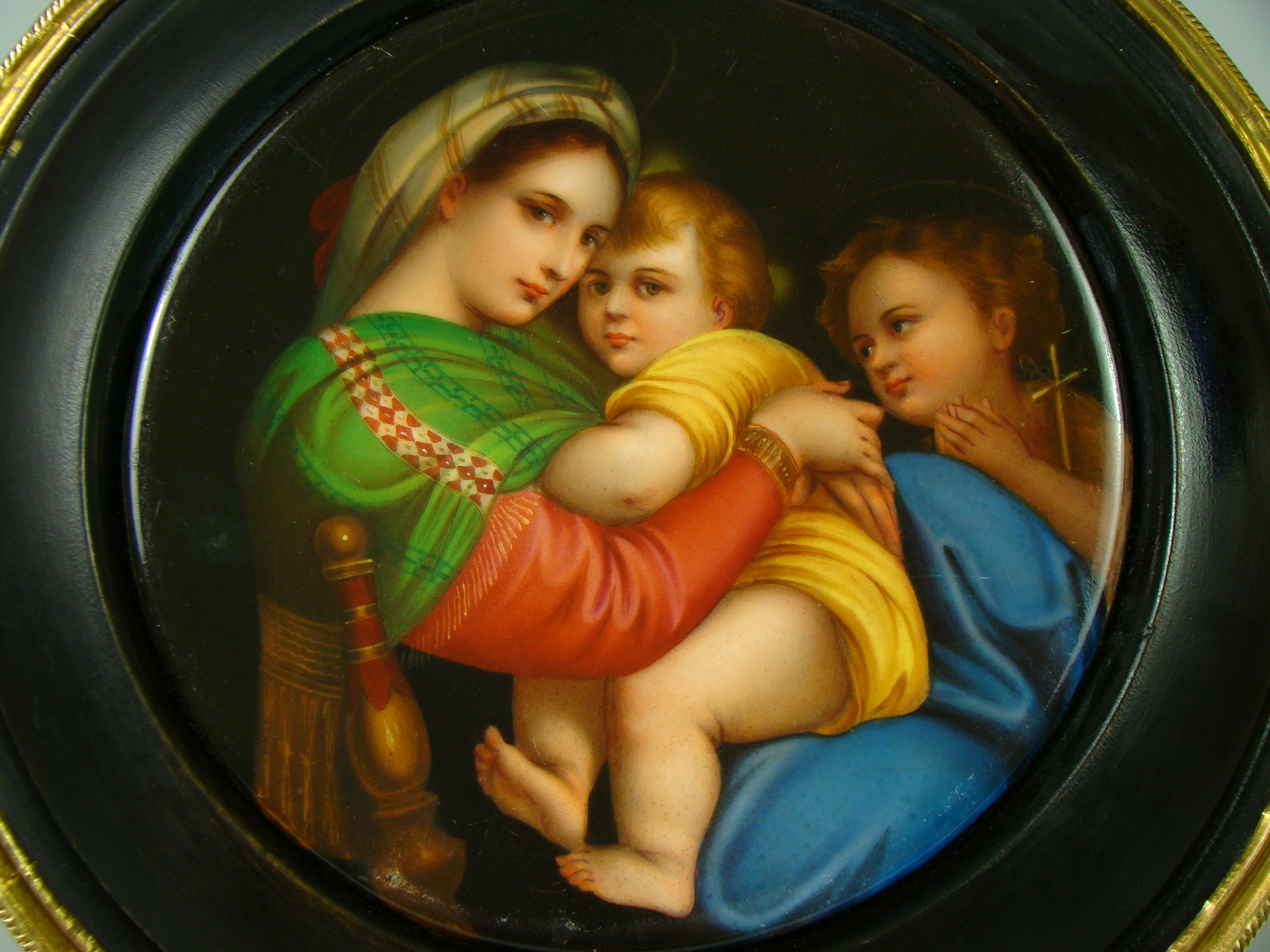 OBRAZ MADONNA DELLA SEGGIOLA RĘCZNIE MALOWANA OBRAZ MADONNA DELLA SEGGIOLA RĘCZNIE MALOWANA