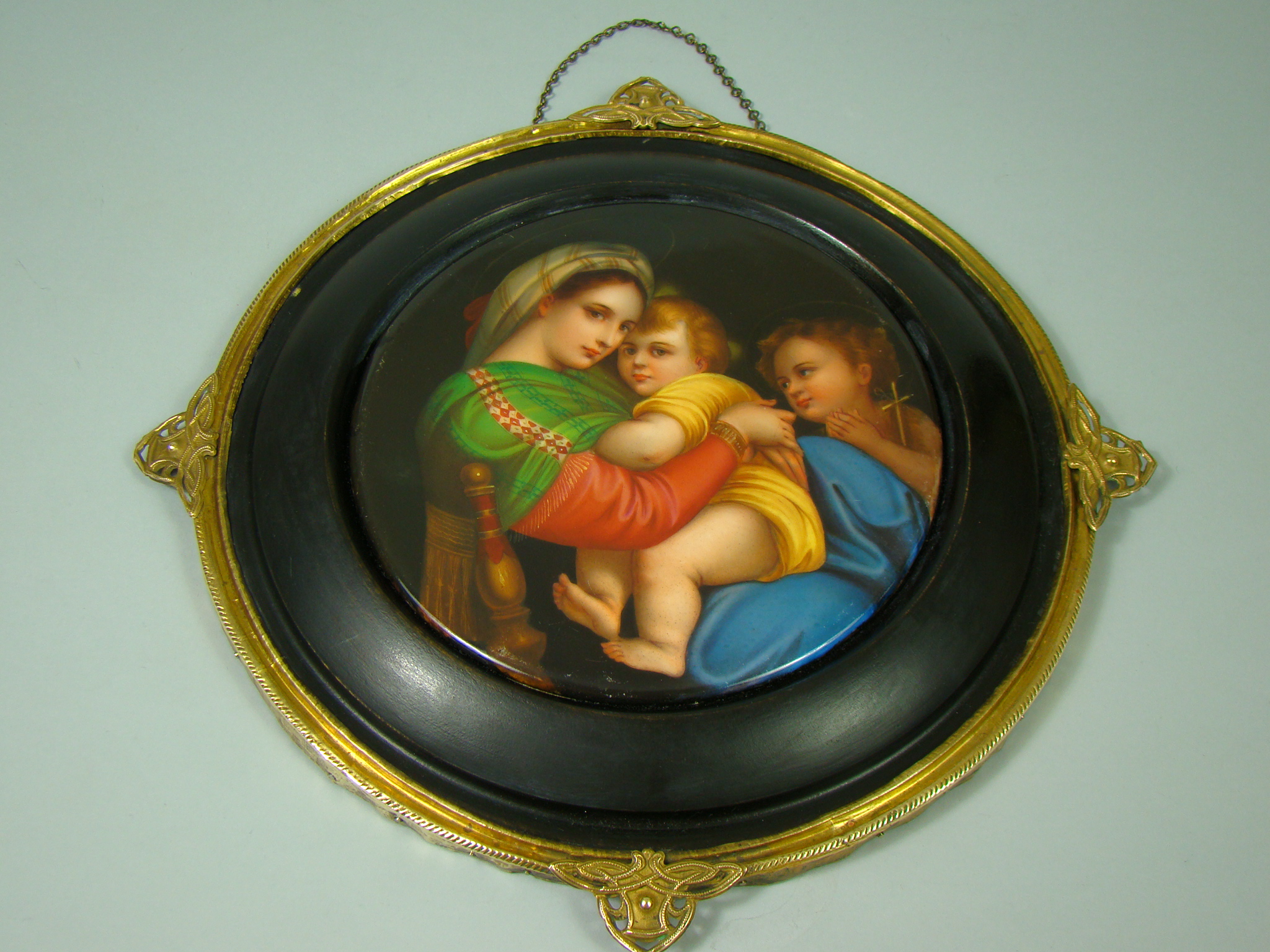 OBRAZ MADONNA DELLA SEGGIOLA RĘCZNIE MALOWANA OBRAZ MADONNA DELLA SEGGIOLA RĘCZNIE MALOWANA