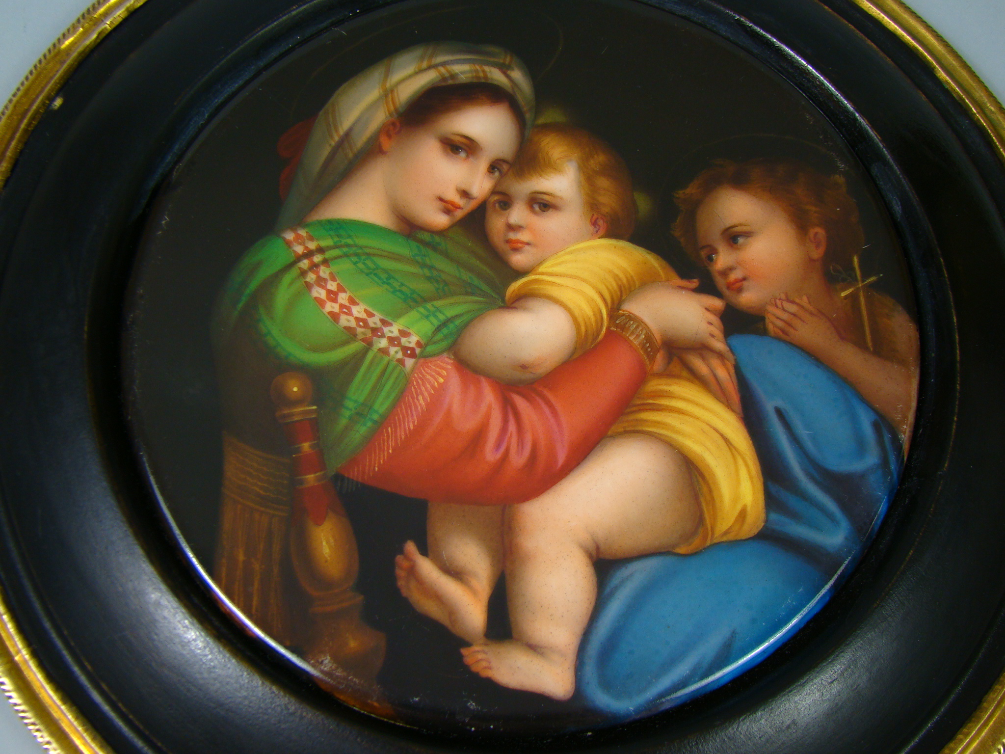 OBRAZ MADONNA DELLA SEGGIOLA RĘCZNIE MALOWANA OBRAZ MADONNA DELLA SEGGIOLA RĘCZNIE MALOWANA