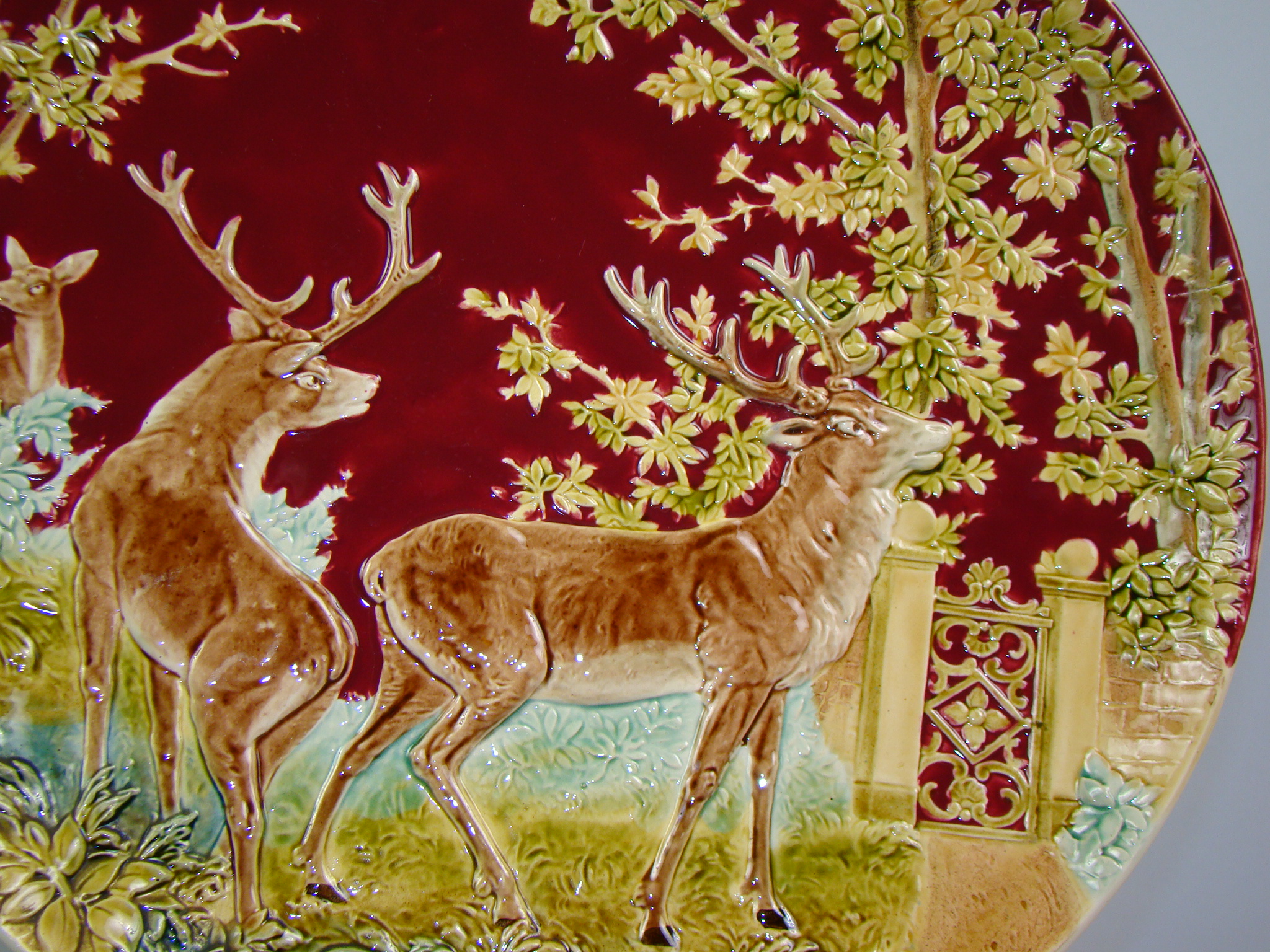 PLAKIETA GIGANTYCZNA SYGNOWANA  MYŚLIWSKA A-1164