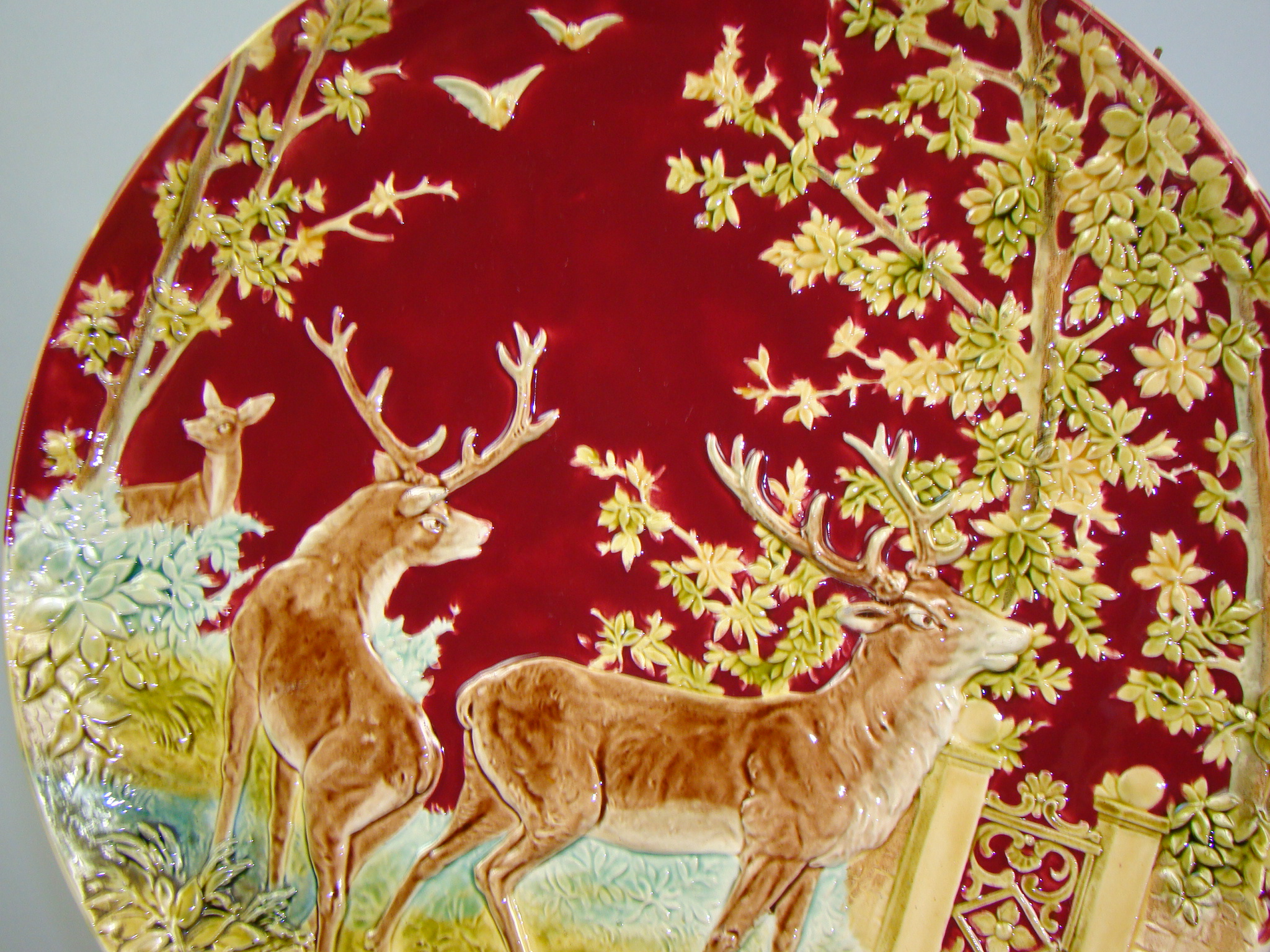 PLAKIETA GIGANTYCZNA SYGNOWANA  MYŚLIWSKA A-1164