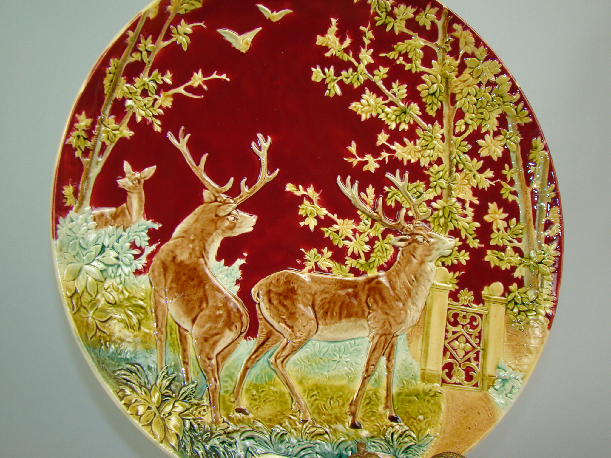 PLAKIETA GIGANTYCZNA SYGNOWANA  MYŚLIWSKA A-1164