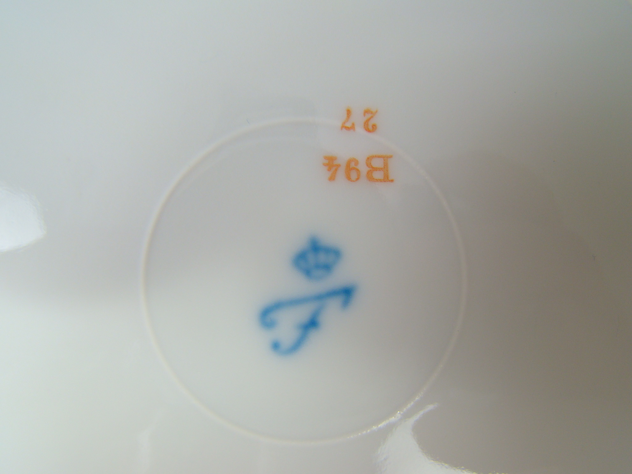 FURSTENBERG PRZEBOGATY KOMPLET TALERZY + PATERA A-1354