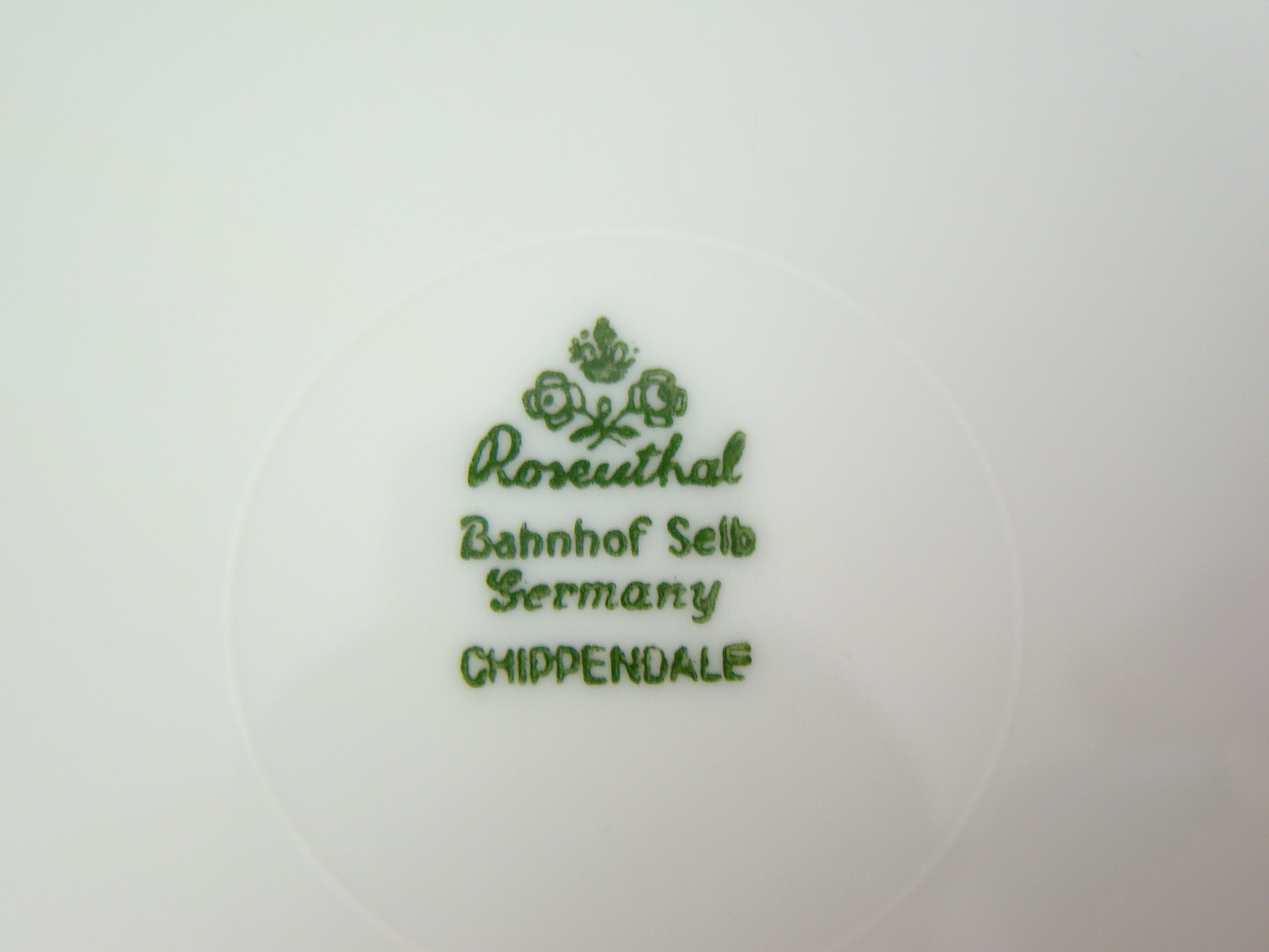 ROSENTHAL CHIPPENDALE KOBALT_SCENKA_ OKUTY SREBREM A-1368