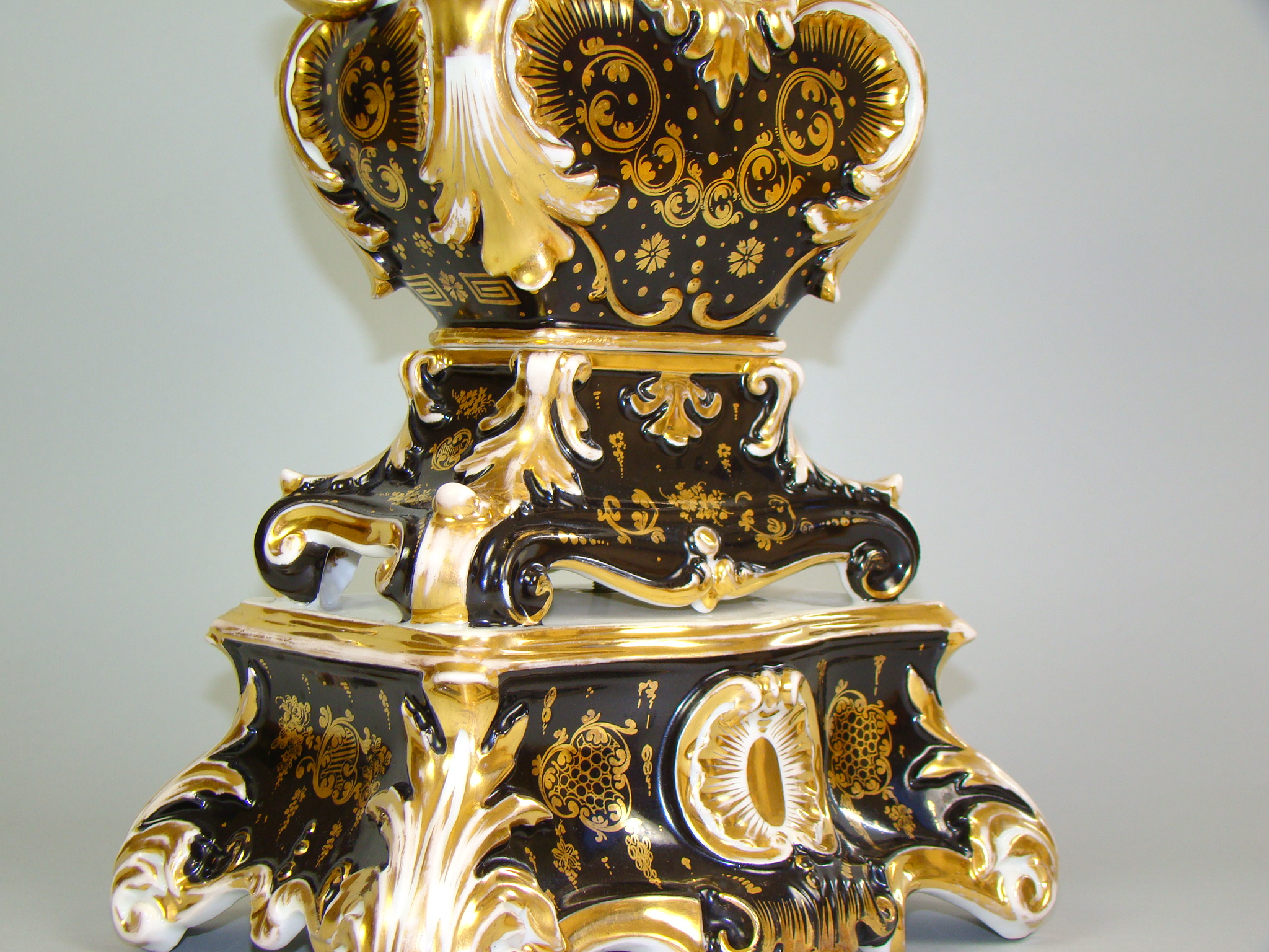 BIEDERMEIER RĘCZNIE MALOWANY KOLOS A-1447