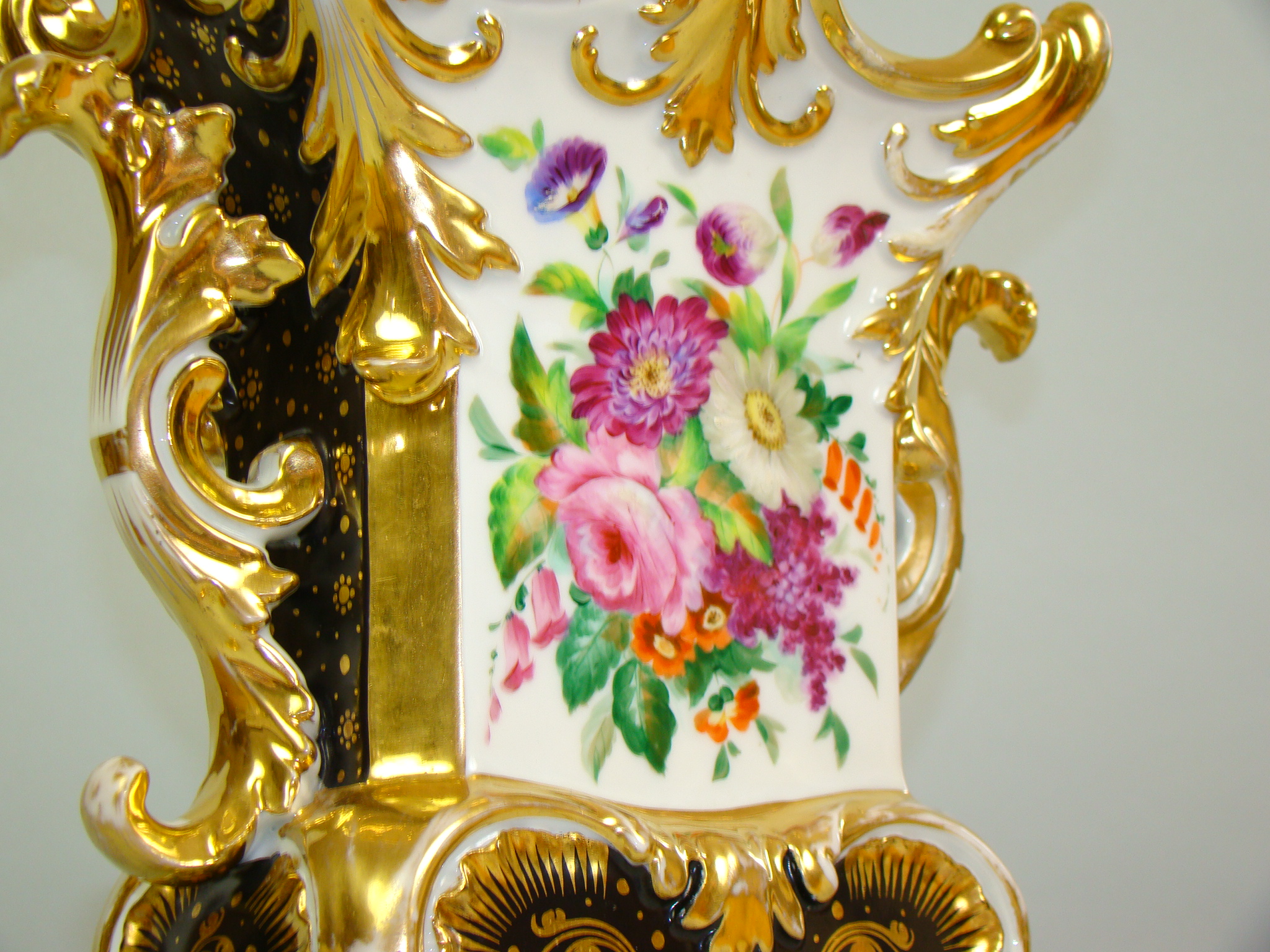 BIEDERMEIER RĘCZNIE MALOWANY KOLOS A-1447