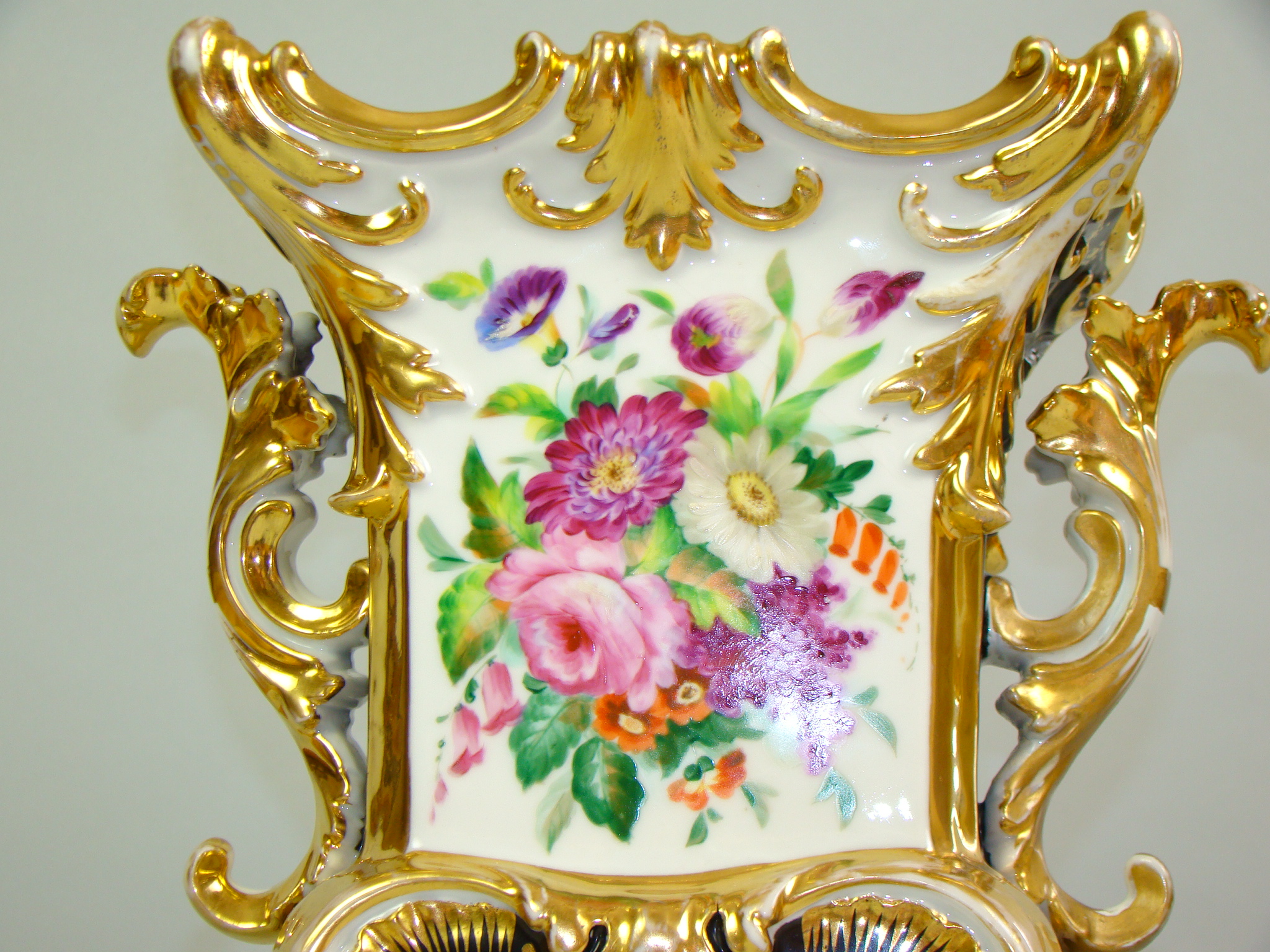 BIEDERMEIER RĘCZNIE MALOWANY KOLOS A-1447