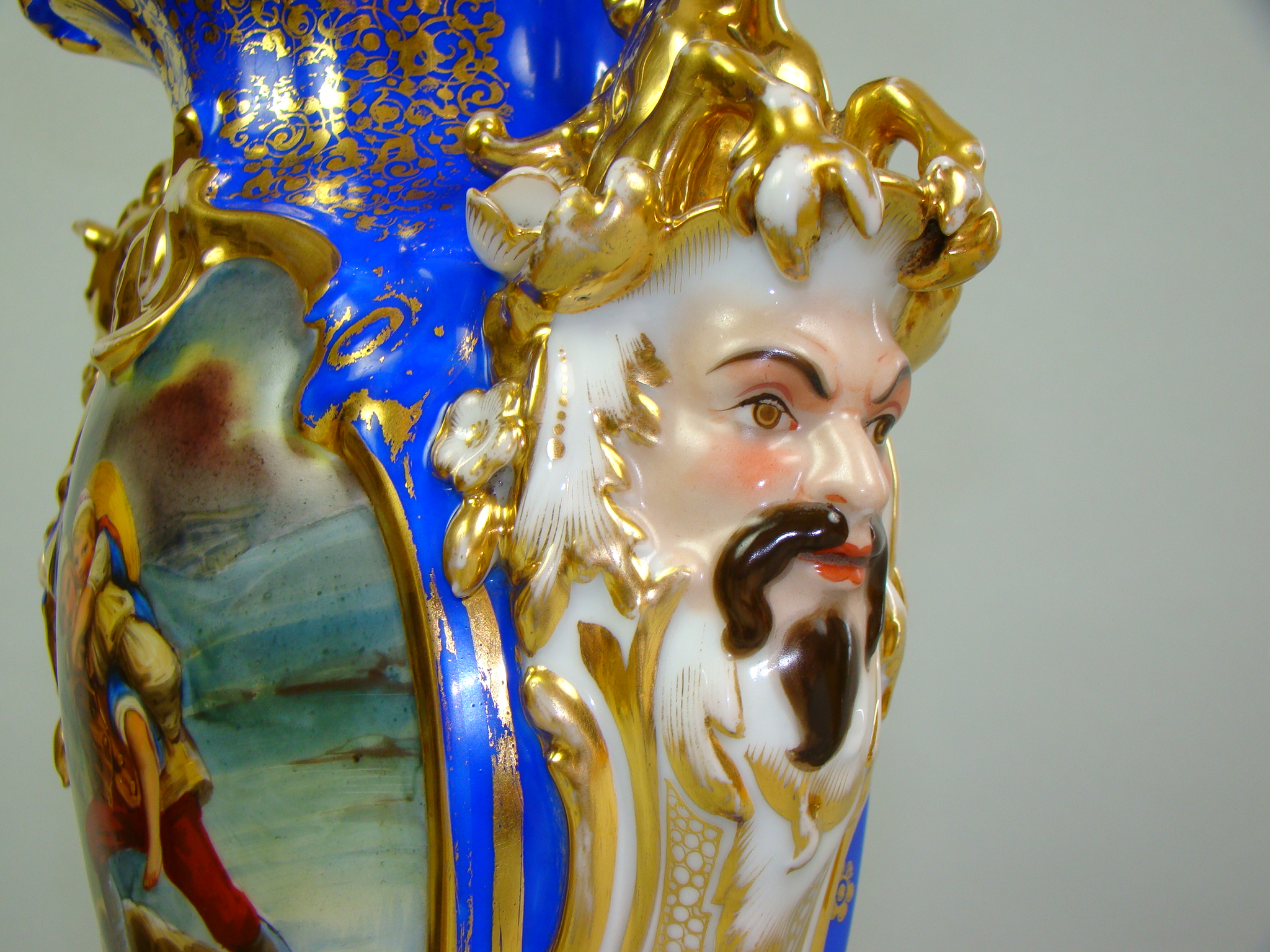 BIEDERMEIER RĘCZNIE MALOWANY PARYŻ A-1449 BIEDERMEIER RĘCZNIE MALOWANY PARYŻ A-1449