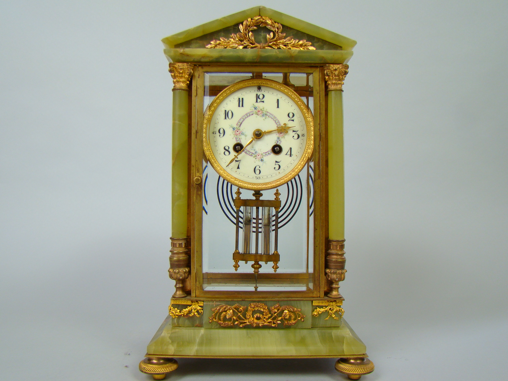 ZEGAR KOMINKOWY RTĘCIOWY NA KOLUMNACH A - 1610 ZEGAR KOMINKOWY RTĘCIOWY NA KOLUMNACH A - 1610