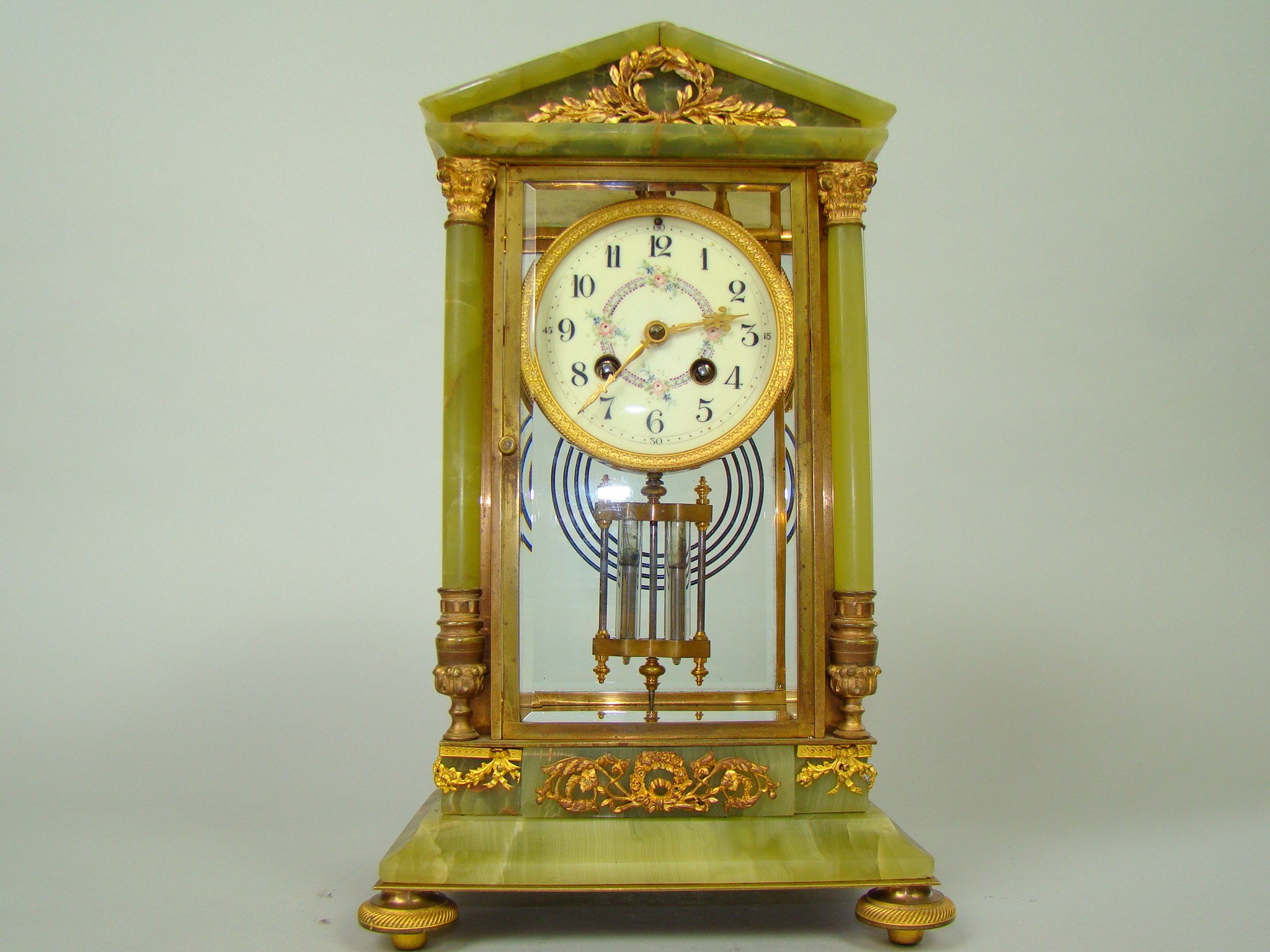 ZEGAR KOMINKOWY RTĘCIOWY NA KOLUMNACH A - 1610 ZEGAR KOMINKOWY RTĘCIOWY NA KOLUMNACH A - 1610