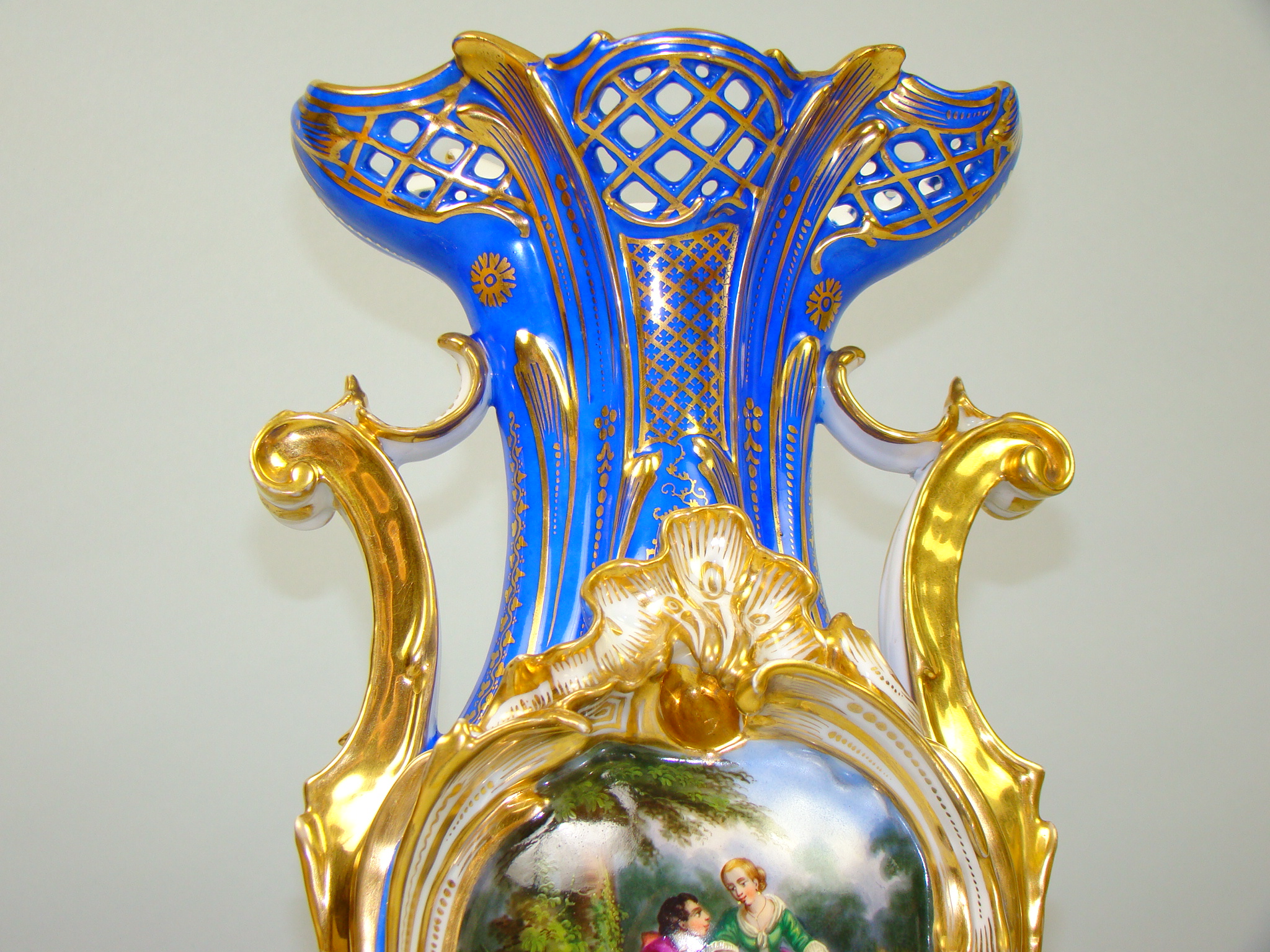 BIEDERMEIER RĘCZNIE MALOWANY A-1486 BIEDERMEIER RĘCZNIE MALOWANY A-1486