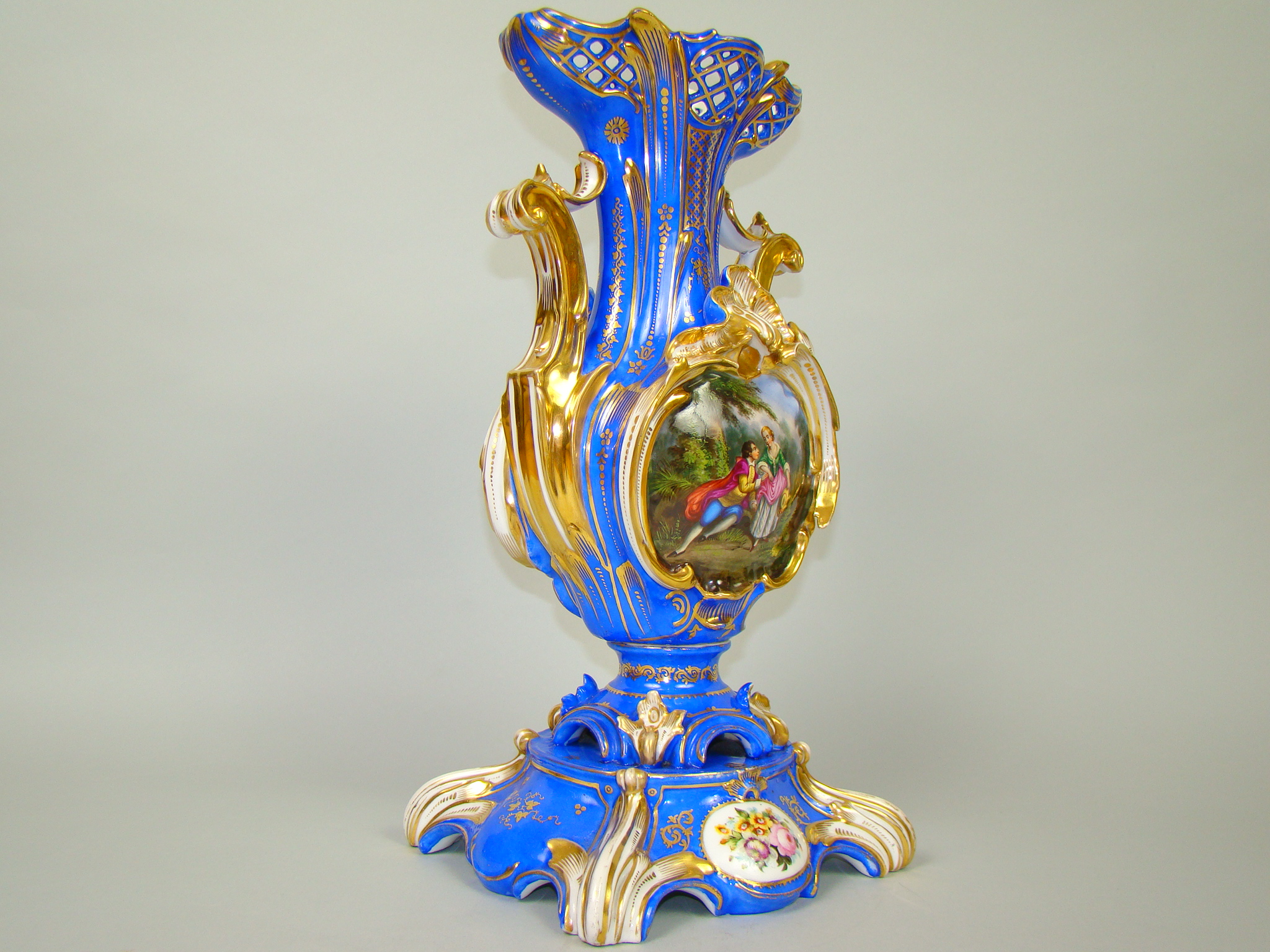 BIEDERMEIER RĘCZNIE MALOWANY A-1486 BIEDERMEIER RĘCZNIE MALOWANY A-1486