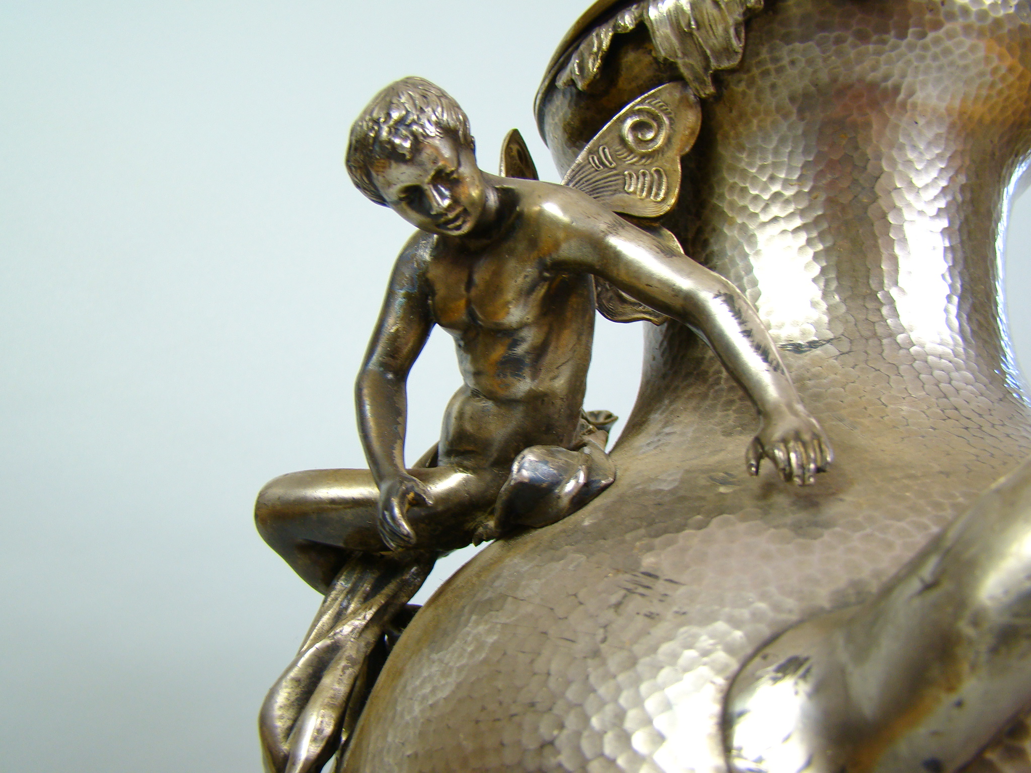 WAZON SECESJA GIGANTYCZNY FIGURALNY A-1778