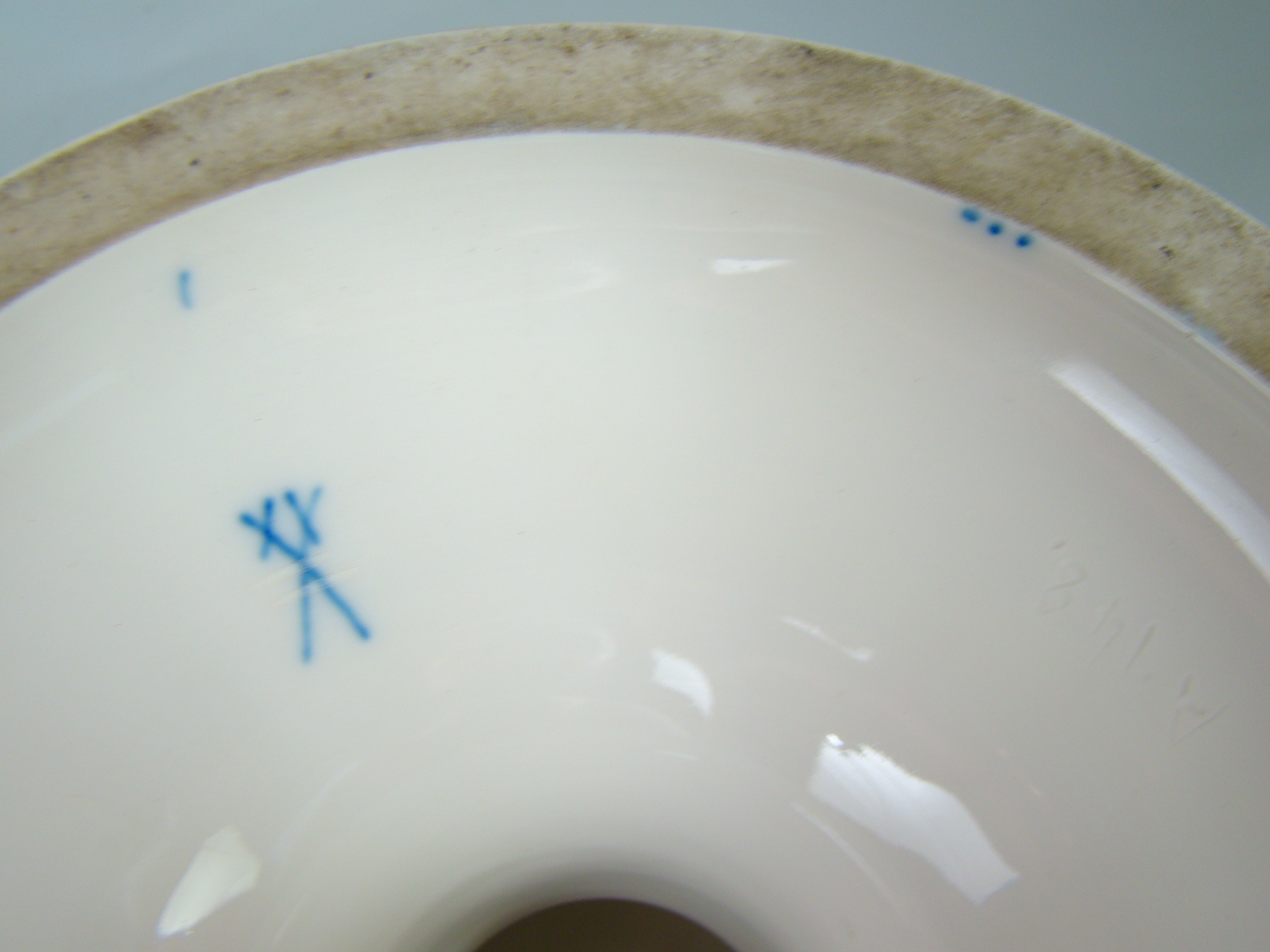 MIŚNIA GIGANTYCZNY WAZON RĘCZNIE MALOWANY A-1794