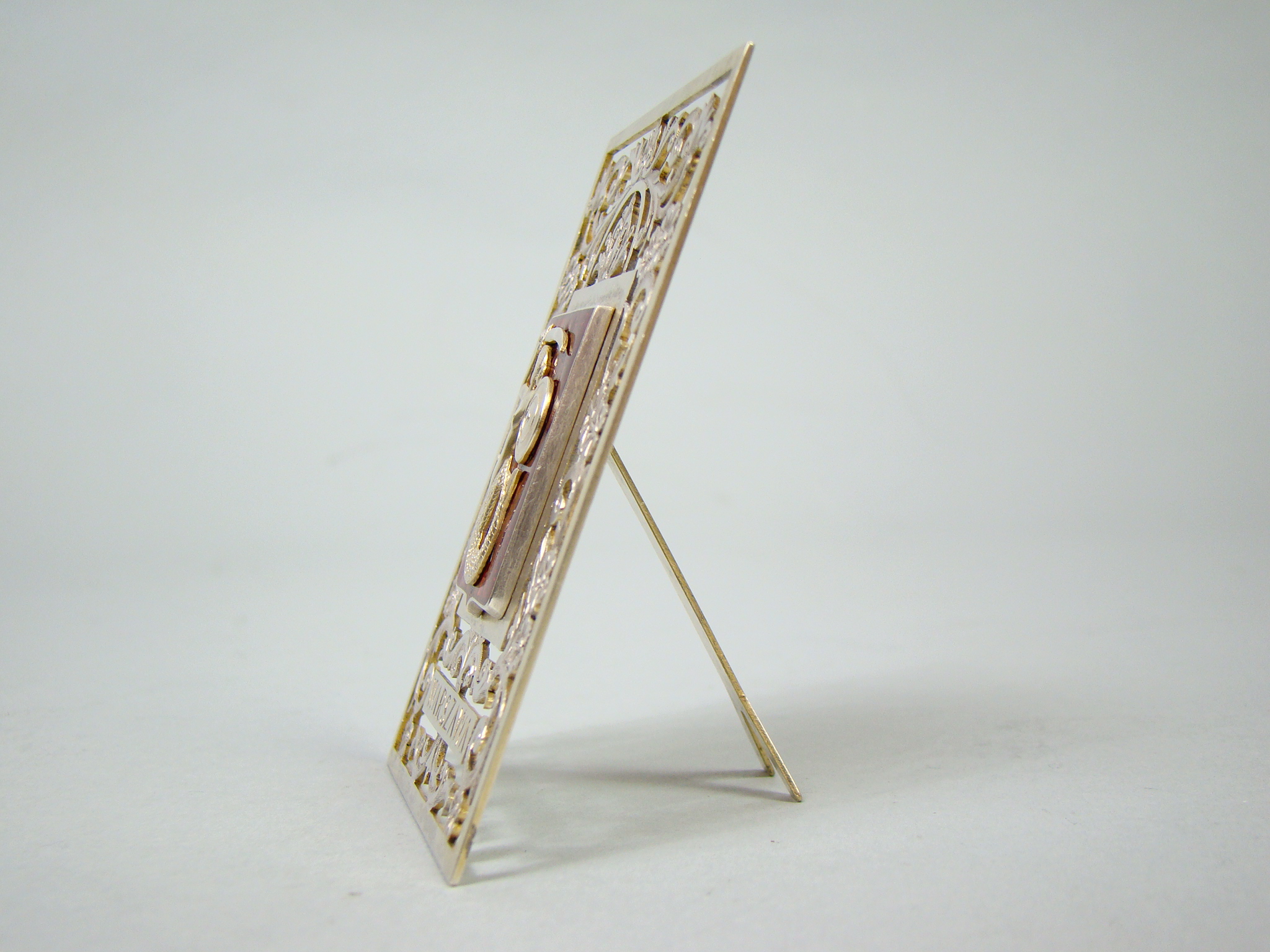 POLSKA SREBRNA SYRENKA W EMALII UNIKAT A-1830