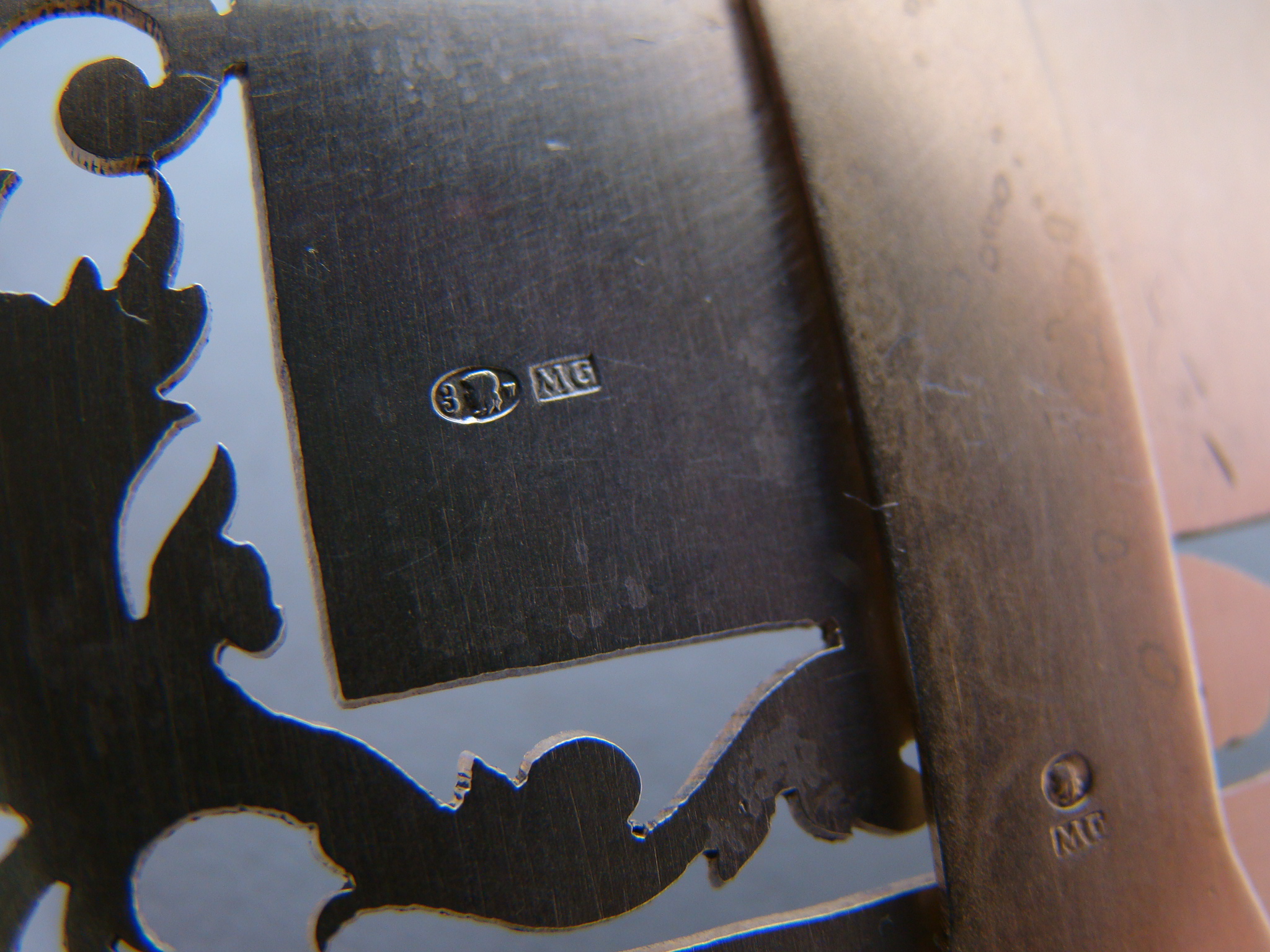 POLSKA SREBRNA SYRENKA W EMALII UNIKAT A-1830