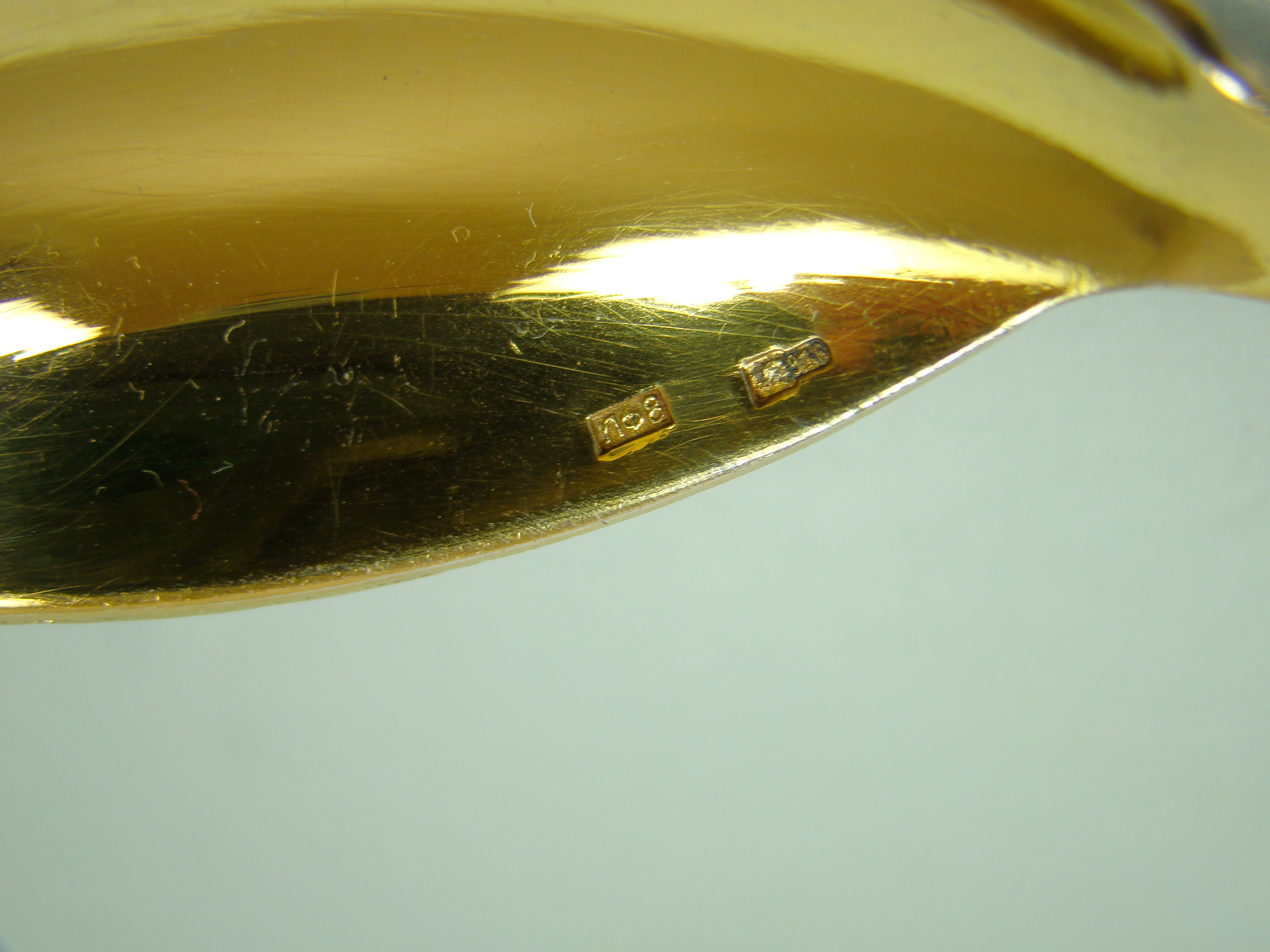 ROSJA SREBRO ZŁOCONE W EMALII A-1827