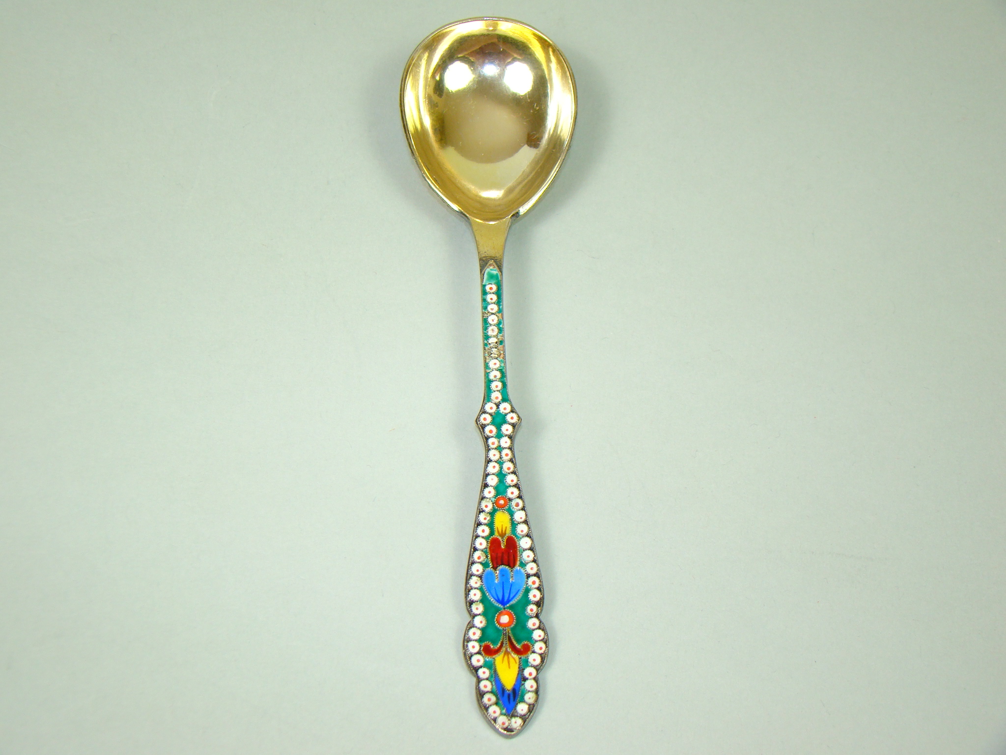 ROSJA SREBRO ZŁOCONE W EMALII A-1828 ROSJA SREBRO ZŁOCONE W EMALII A-1828