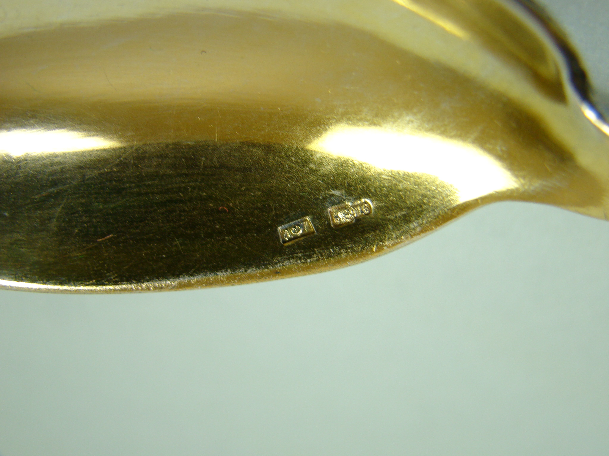 ROSJA SREBRO ZŁOCONE W EMALII A-1828 ROSJA SREBRO ZŁOCONE W EMALII A-1828