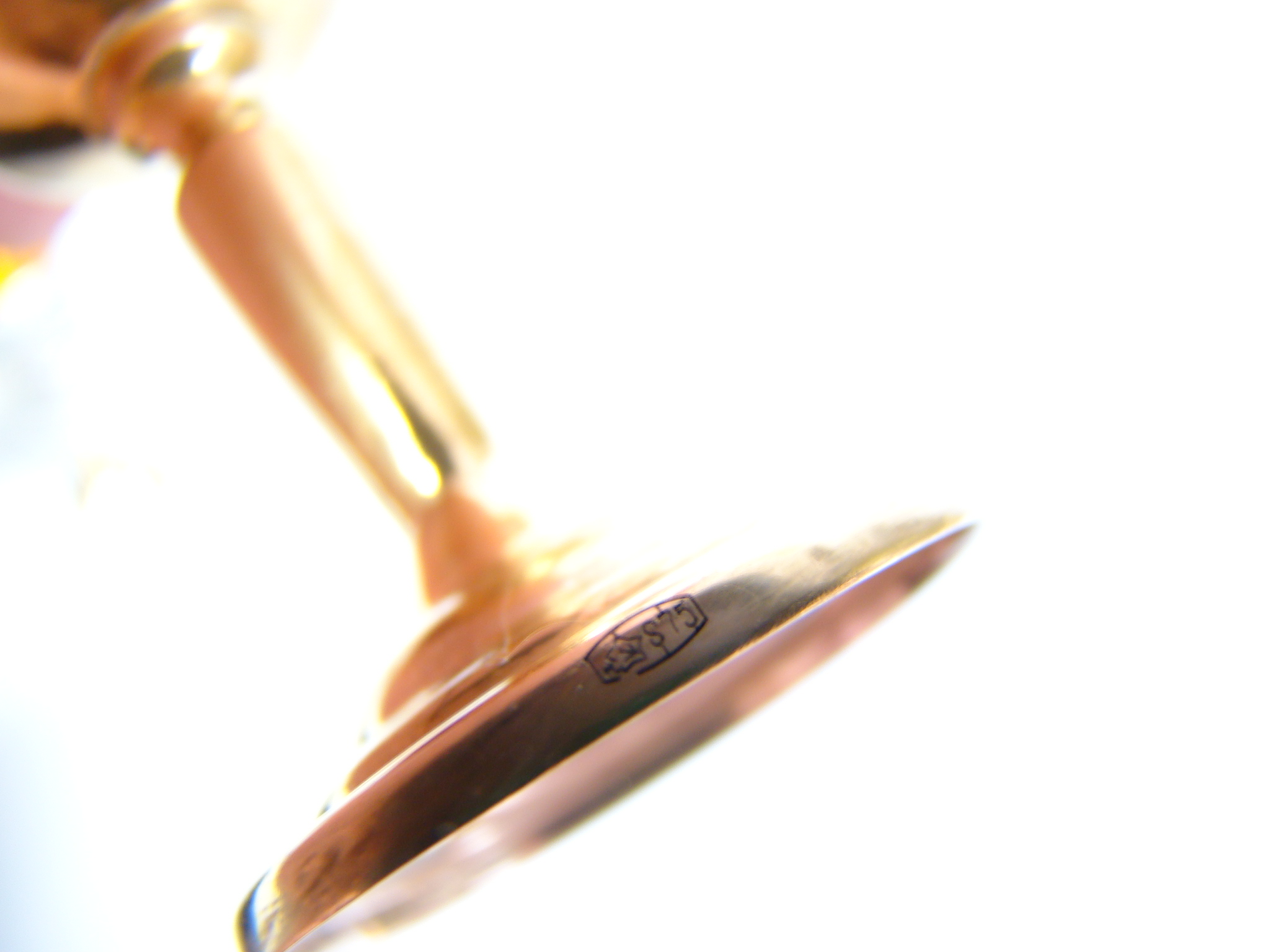 ROSJA 6 KIELICHÓW LIKIER WÓDKA ZŁOCONE A-2042