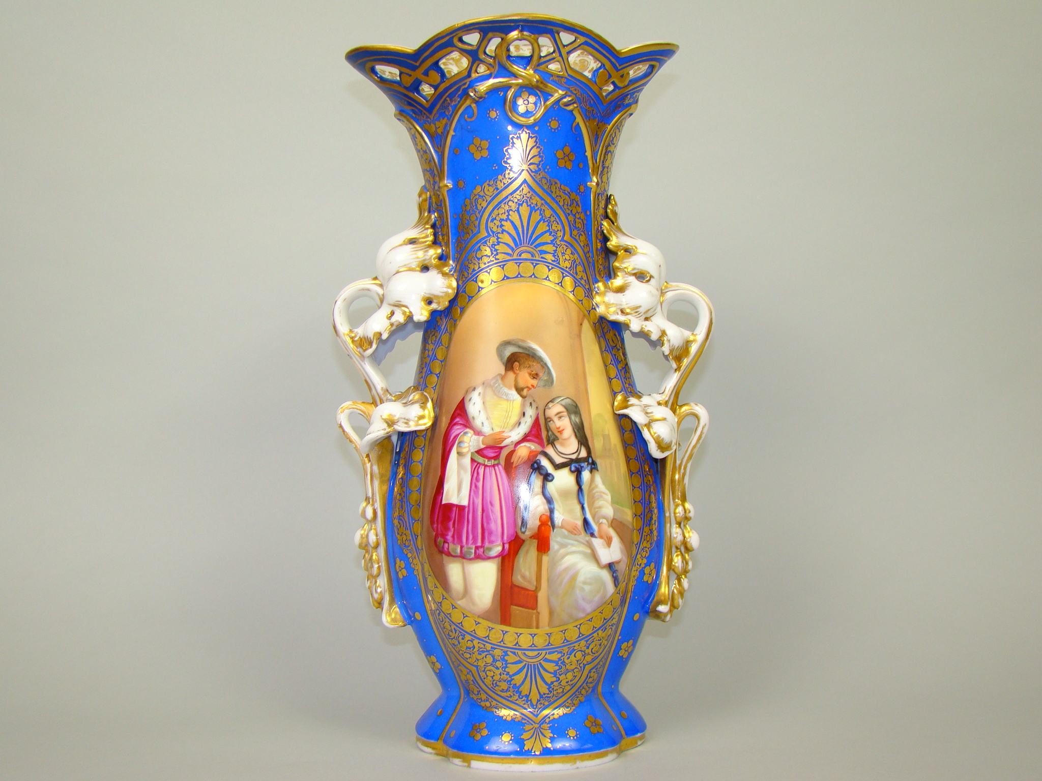 BIEDERMEIER RĘCZNIE MALOWANY PARYŻ A-2071 BIEDERMEIER RĘCZNIE MALOWANY PARYŻ A-2071