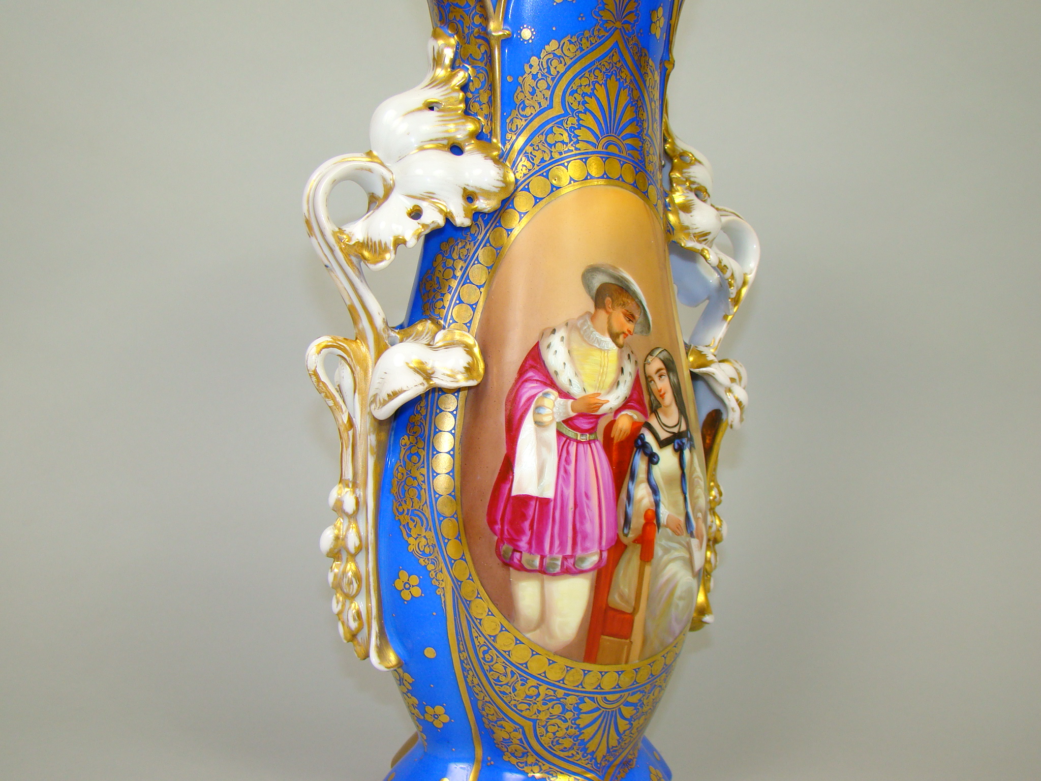 BIEDERMEIER RĘCZNIE MALOWANY PARYŻ A-2071 BIEDERMEIER RĘCZNIE MALOWANY PARYŻ A-2071