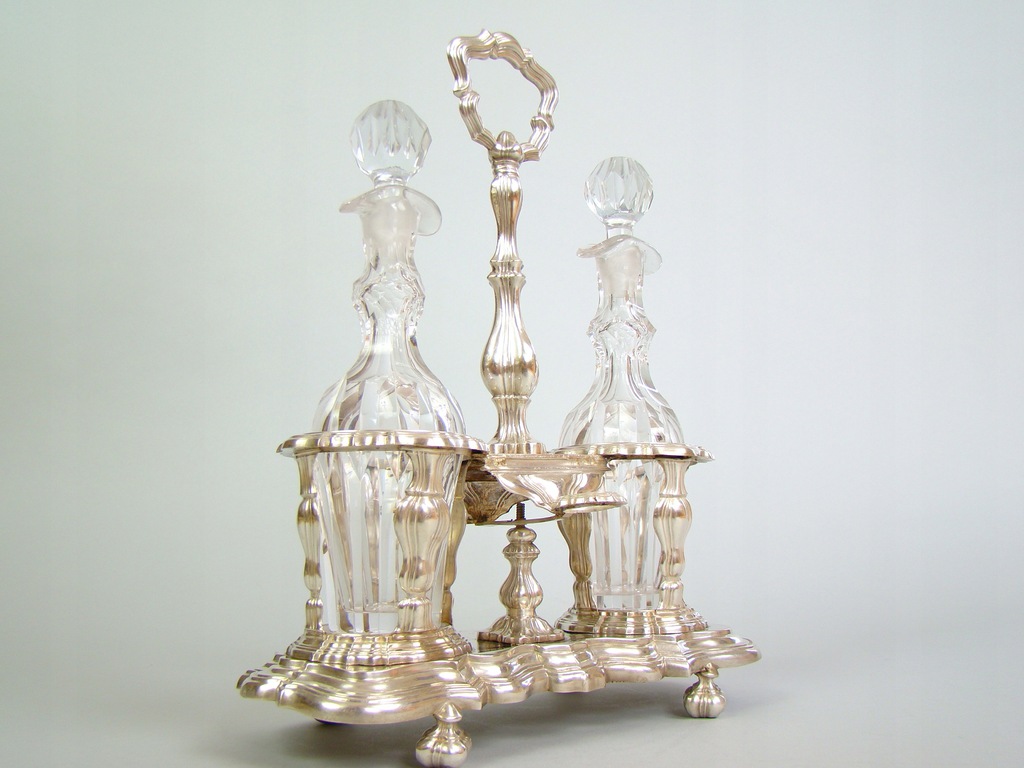 MINERWA ŚRODEK STOŁU OCET OLIWA WZÓR BAROK A-1964