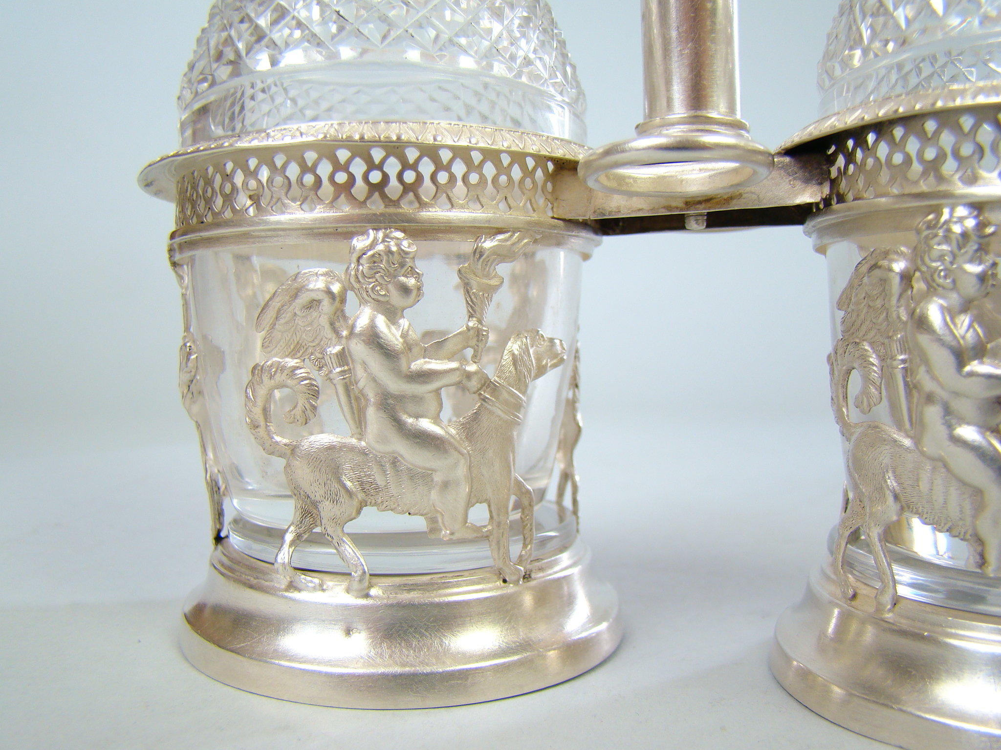 MINERWA EMPIRE ŚRODEK STOŁU OCET OLIWA CUDO A-1937