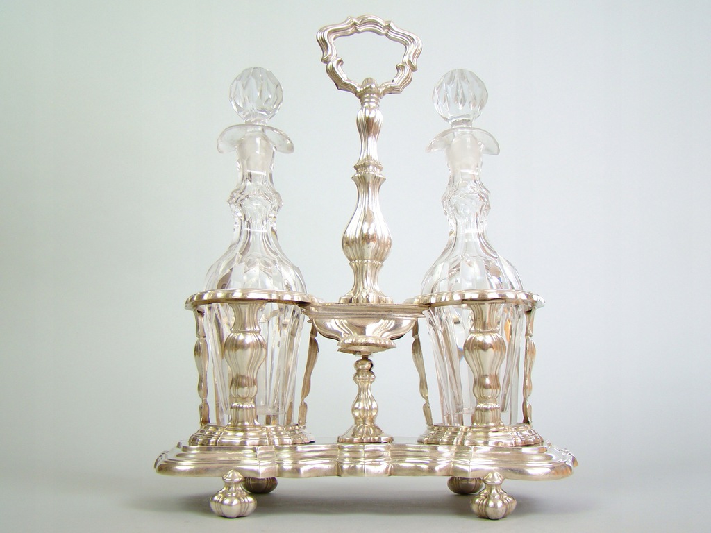 MINERWA ŚRODEK STOŁU OCET OLIWA WZÓR BAROK A-1964