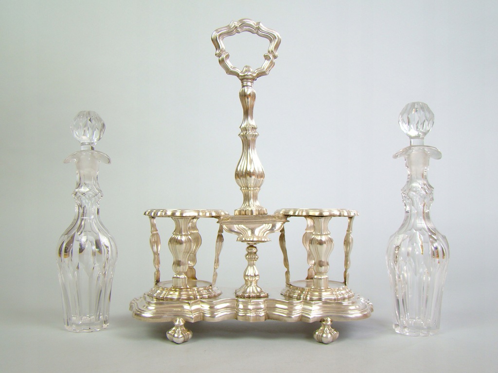 MINERWA ŚRODEK STOŁU OCET OLIWA WZÓR BAROK A-1964