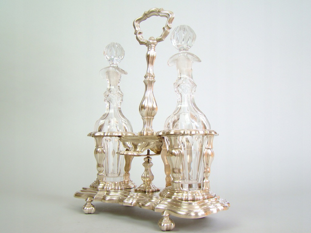 MINERWA ŚRODEK STOŁU OCET OLIWA WZÓR BAROK A-1964