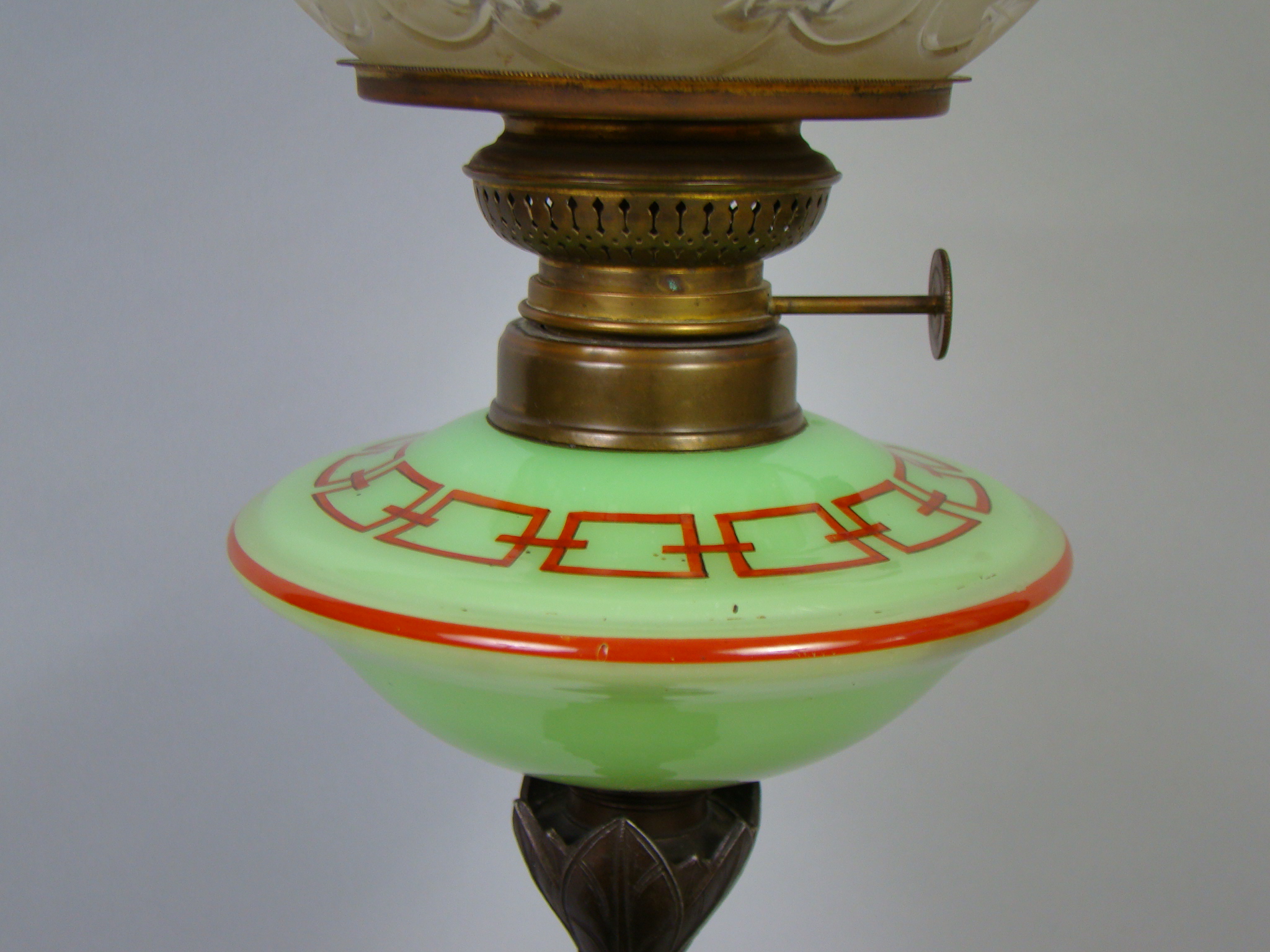 KATALOGOWANA FIGURALNA LAMPA - AUKCYJNA A-2115