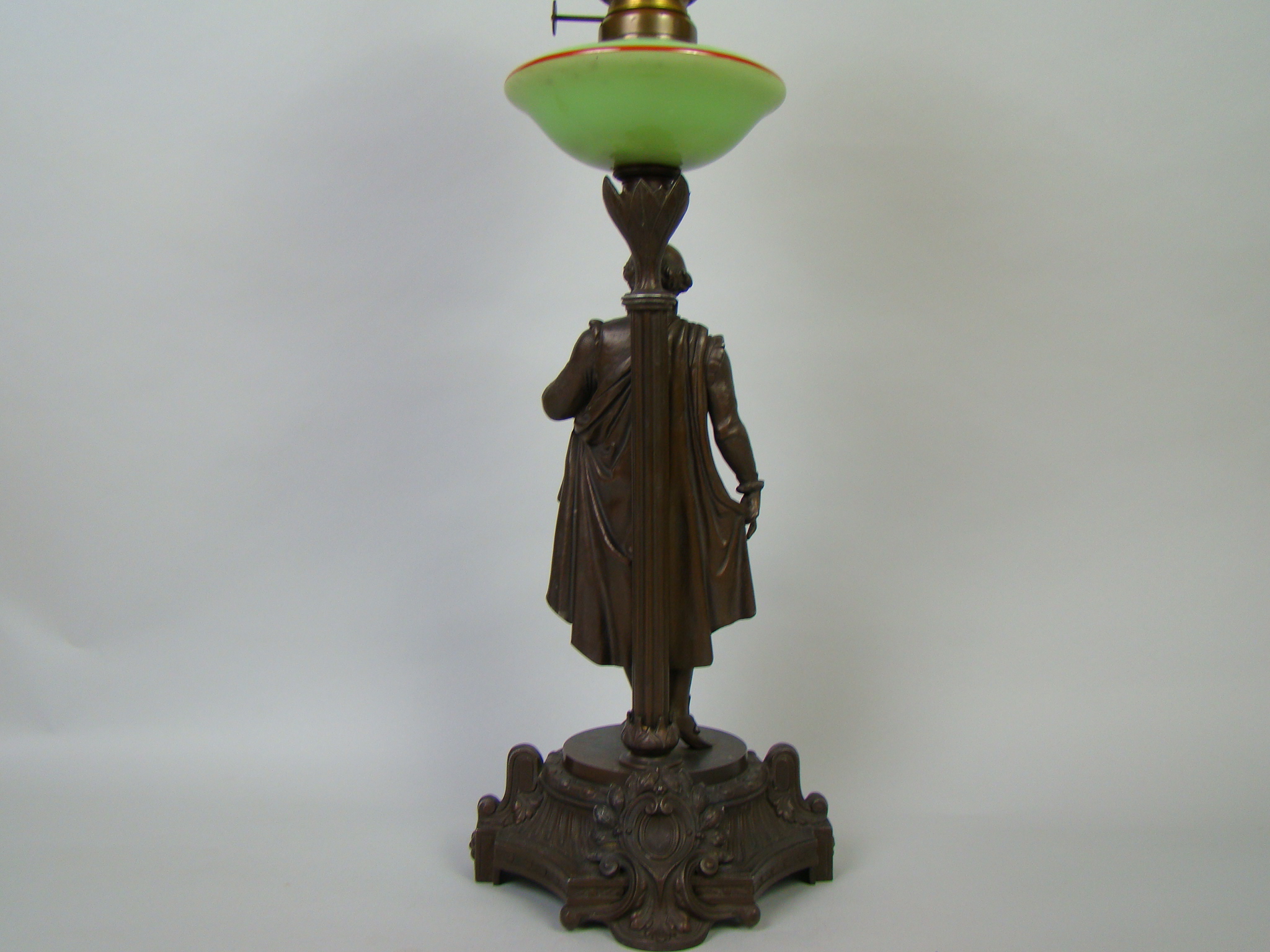 KATALOGOWANA FIGURALNA LAMPA - AUKCYJNA A-2116