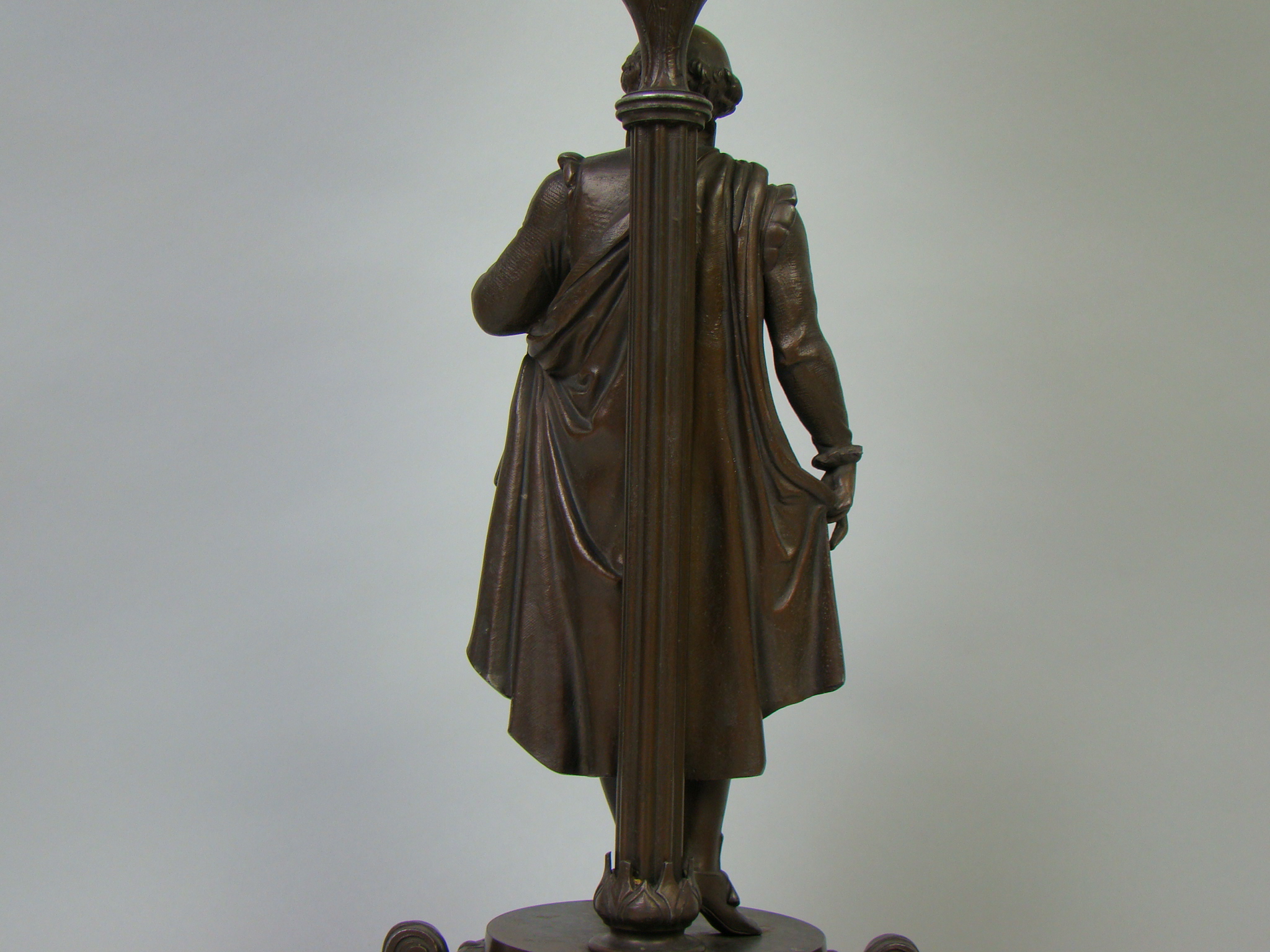 KATALOGOWANA FIGURALNA LAMPA - AUKCYJNA A-2116