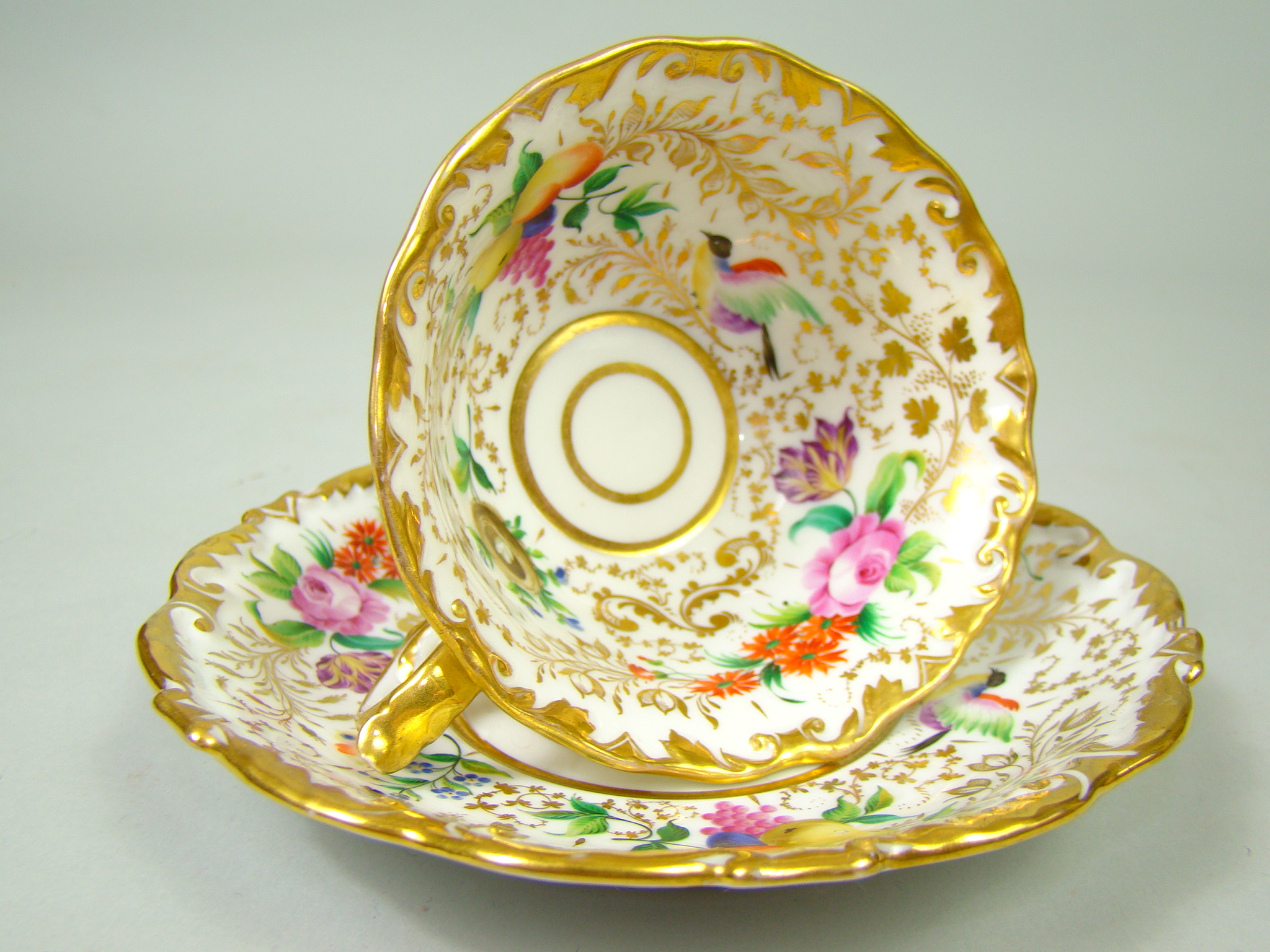 BIEDERMEIER CUDO FILIŻANKA RĘCZNIE MAL A-2128