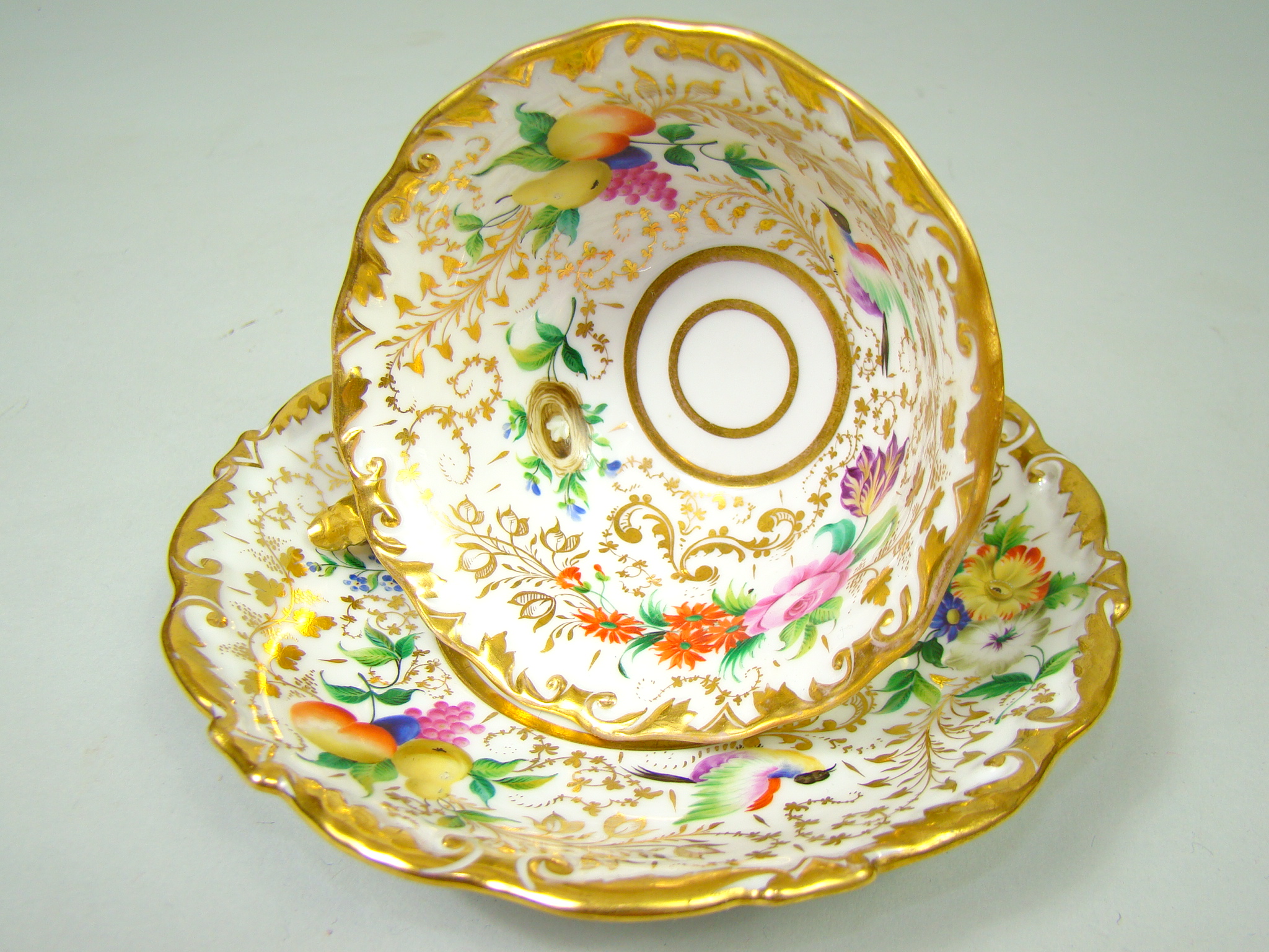 BIEDERMEIER CUDO FILIŻANKA RĘCZNIE MAL A-2128