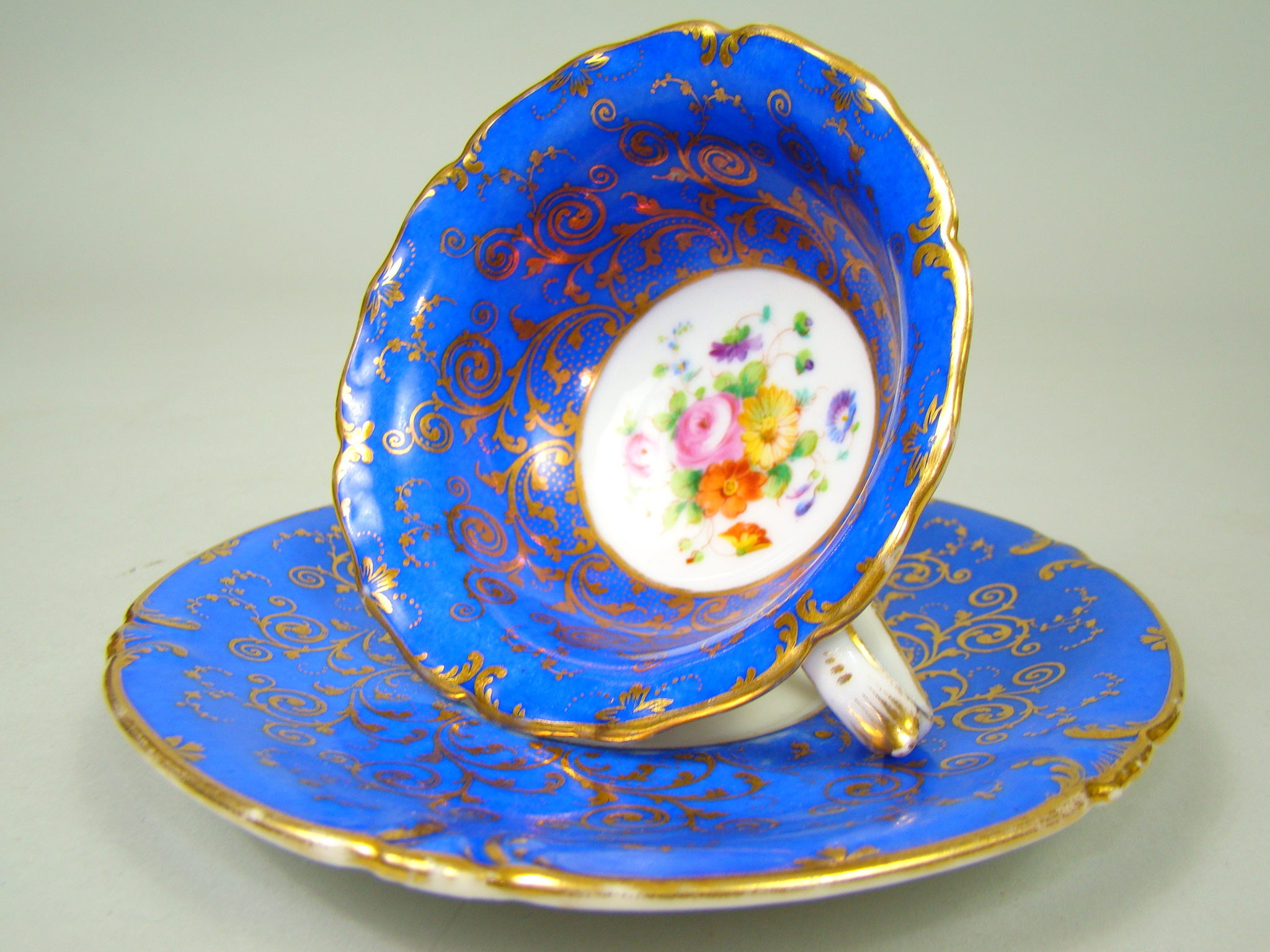 BIEDERMEIER CUDO FILIŻANKA RĘCZNIE MAL
